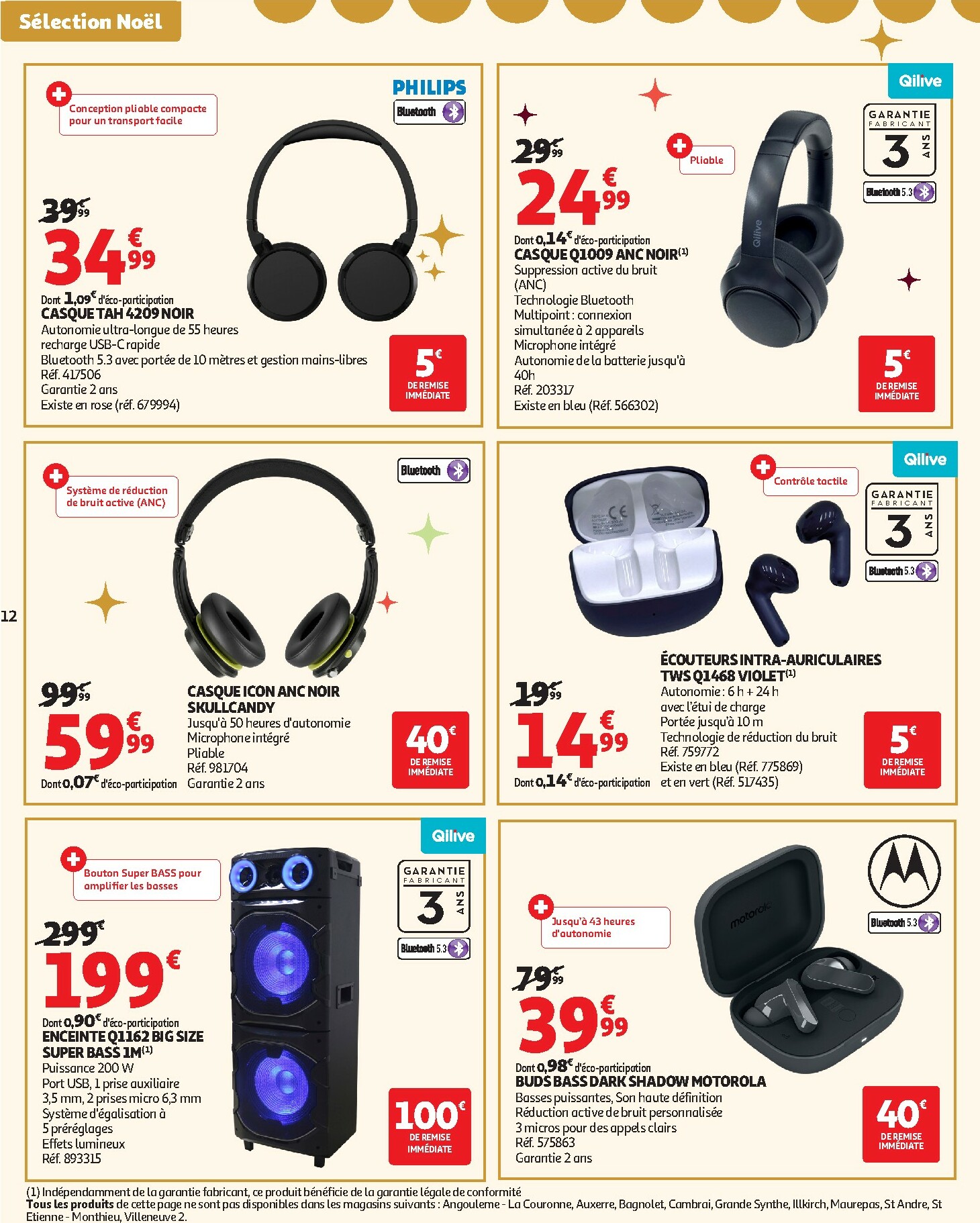 auchan - De Auchan - Croquez la magie des fêtes folder geldig vanaf 16/12 t/m 24/12 - page: 12