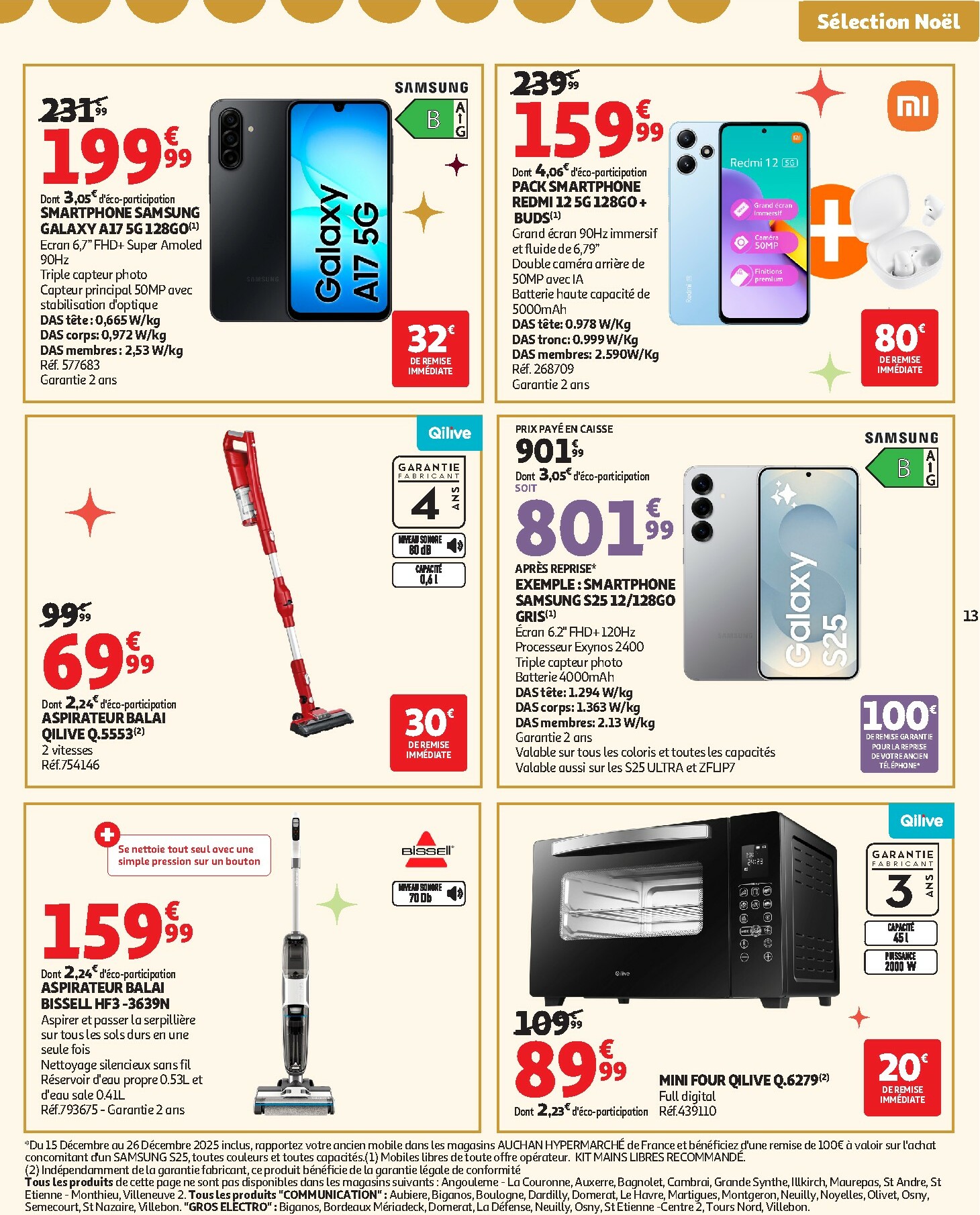 auchan - De Auchan - Croquez la magie des fêtes folder geldig vanaf 16/12 t/m 24/12 - page: 13