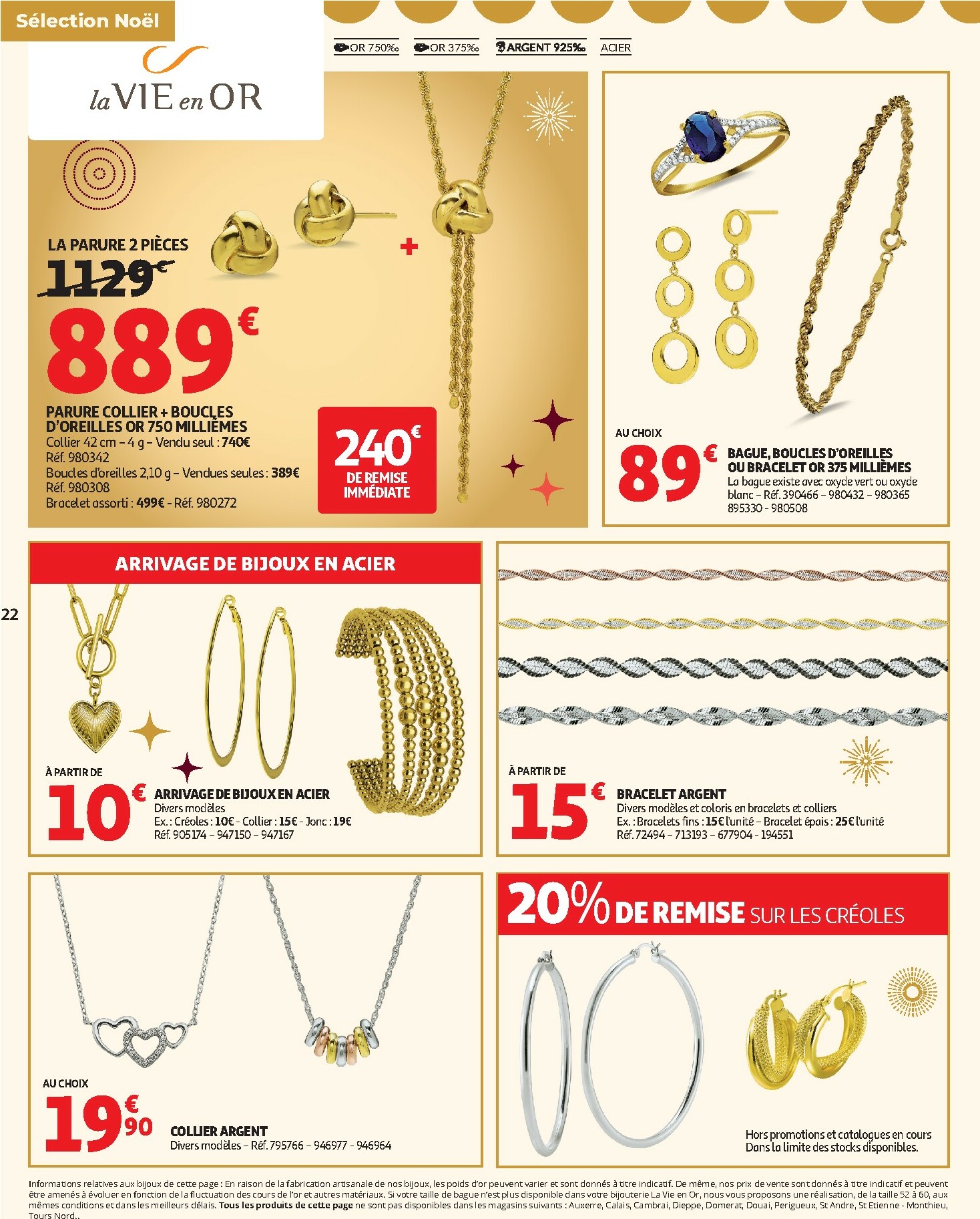 auchan - De Auchan - Croquez la magie des fêtes folder geldig vanaf 16/12 t/m 24/12 - page: 22