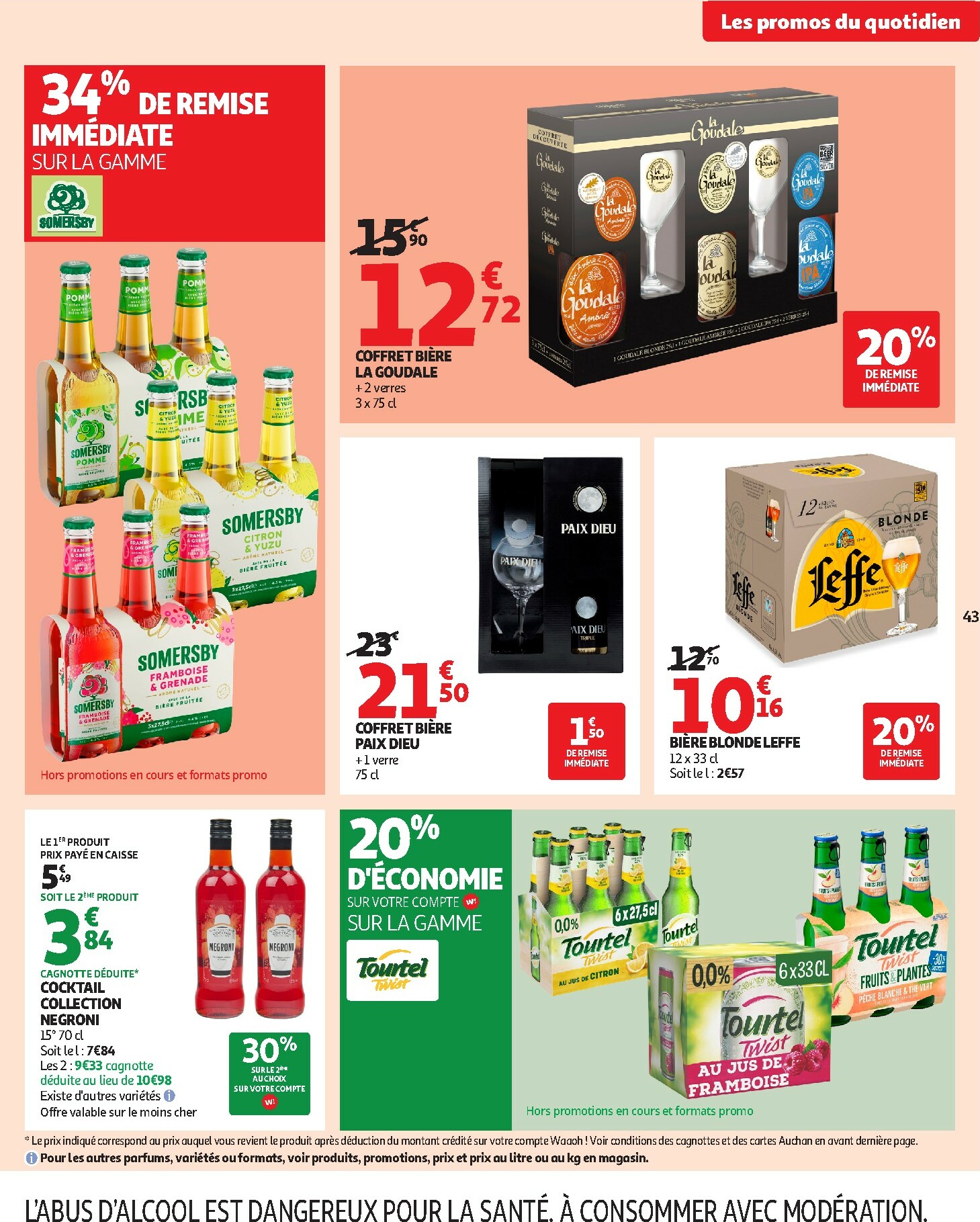 auchan - De Auchan - Croquez la magie des fêtes folder geldig vanaf 16/12 t/m 24/12 - page: 43