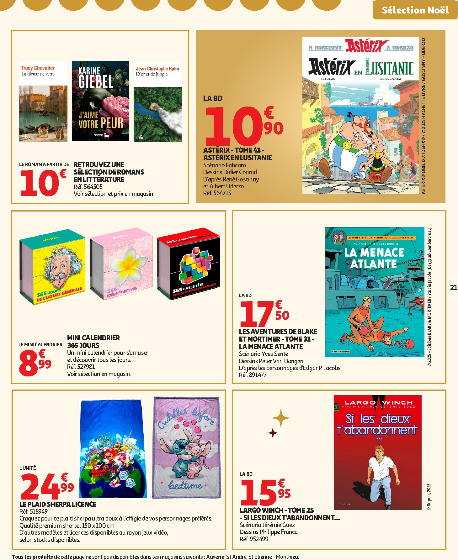 auchan - De Auchan - Croquez la magie des fêtes folder geldig vanaf 16/12 t/m 24/12 - page: 21