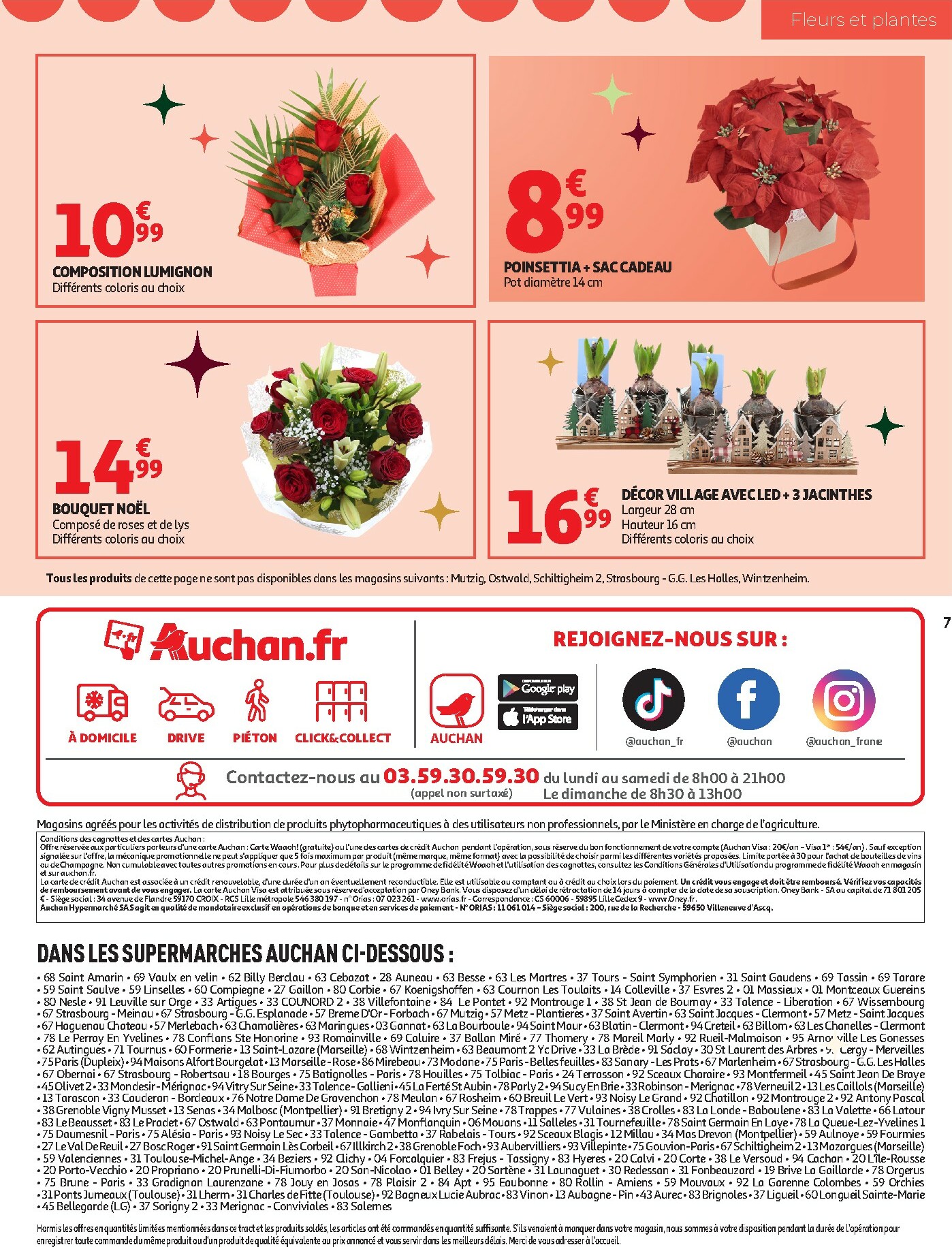 auchan - De Auchan supermarché - Vite fait bien frais folder geldig vanaf 20/12 t/m 24/12 - page: 7