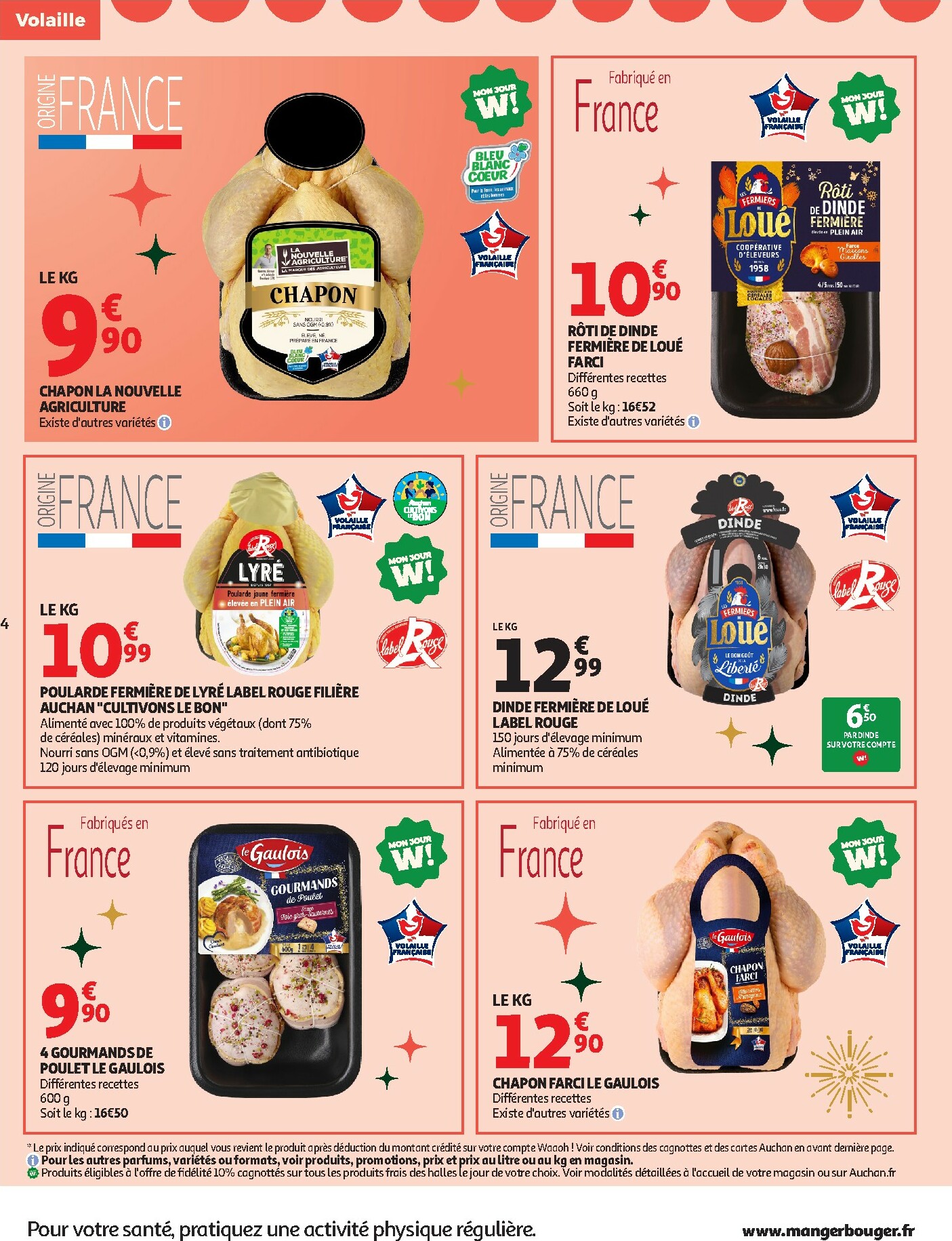 auchan - De Auchan - Bons plans à saisir folder geldig vanaf 20/12 t/m 24/12 - page: 4
