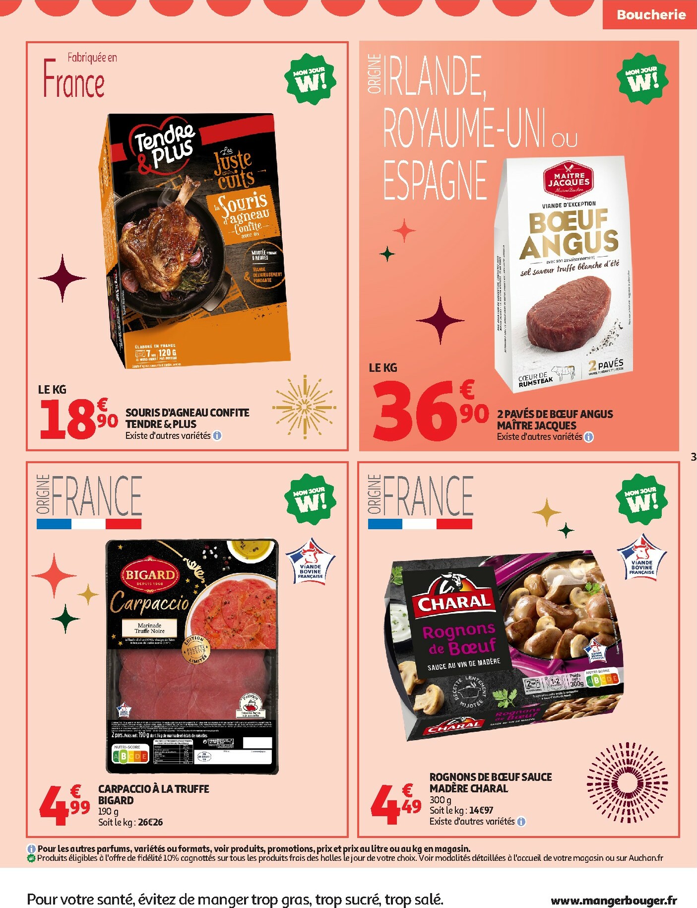 auchan - De Auchan - Bons plans à saisir folder geldig vanaf 20/12 t/m 24/12 - page: 3