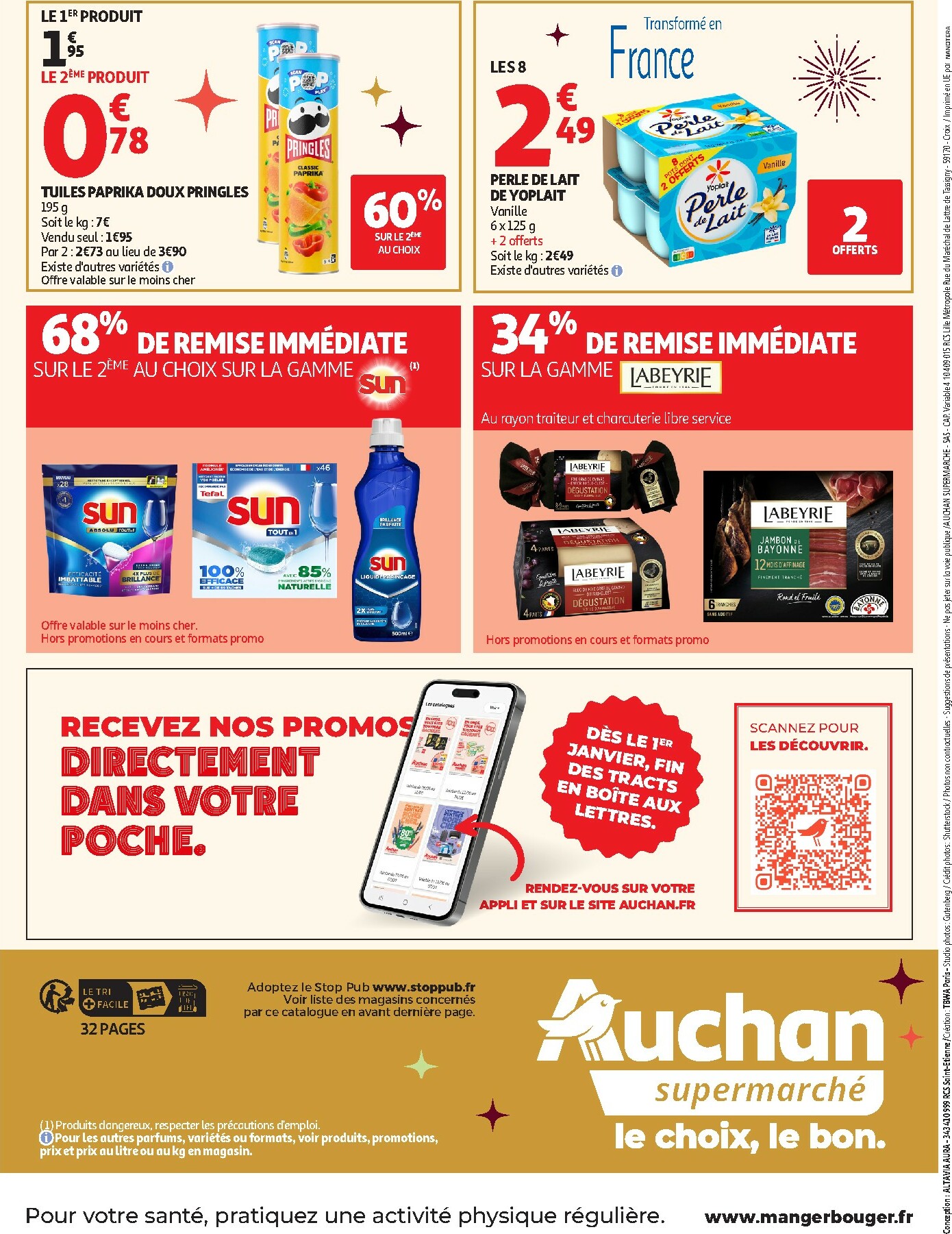 auchan - De Auchan Supermarché - Du fromage au bon prix folder geldig vanaf 26/12 t/m 31/12 - page: 32