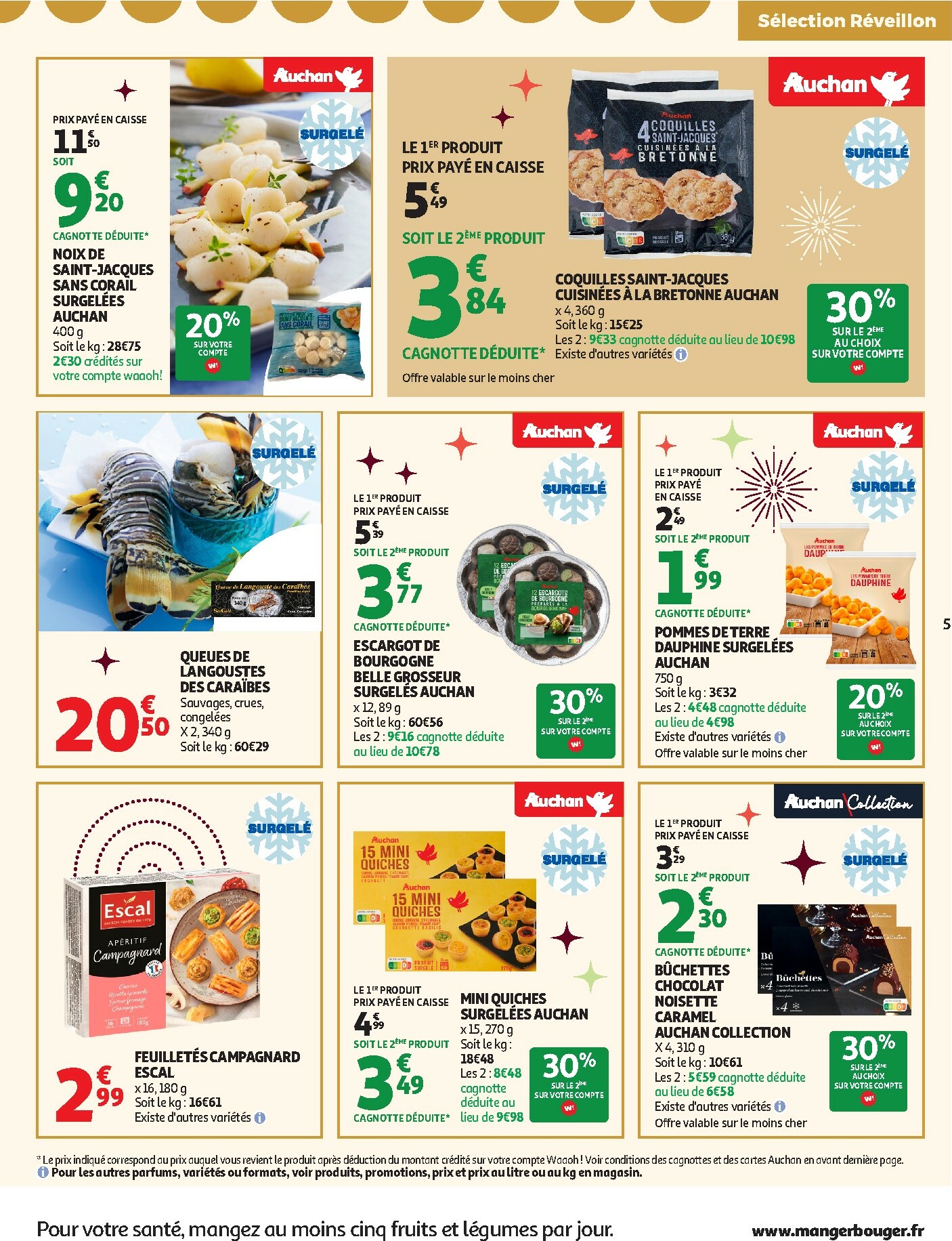 auchan - De Auchan Supermarché - Du fromage au bon prix folder geldig vanaf 26/12 t/m 31/12 - page: 5