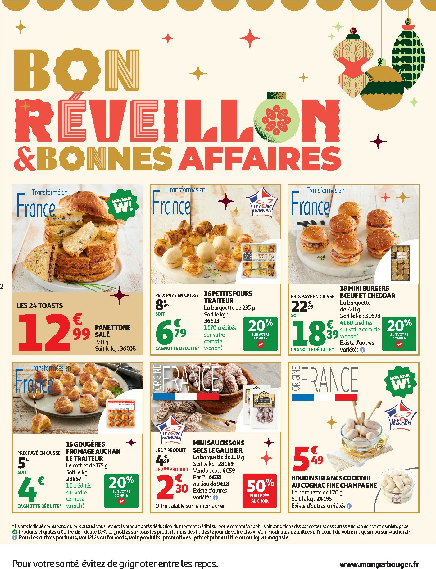 auchan - De Auchan Supermarché - Du fromage au bon prix folder geldig vanaf 26/12 t/m 31/12 - page: 2