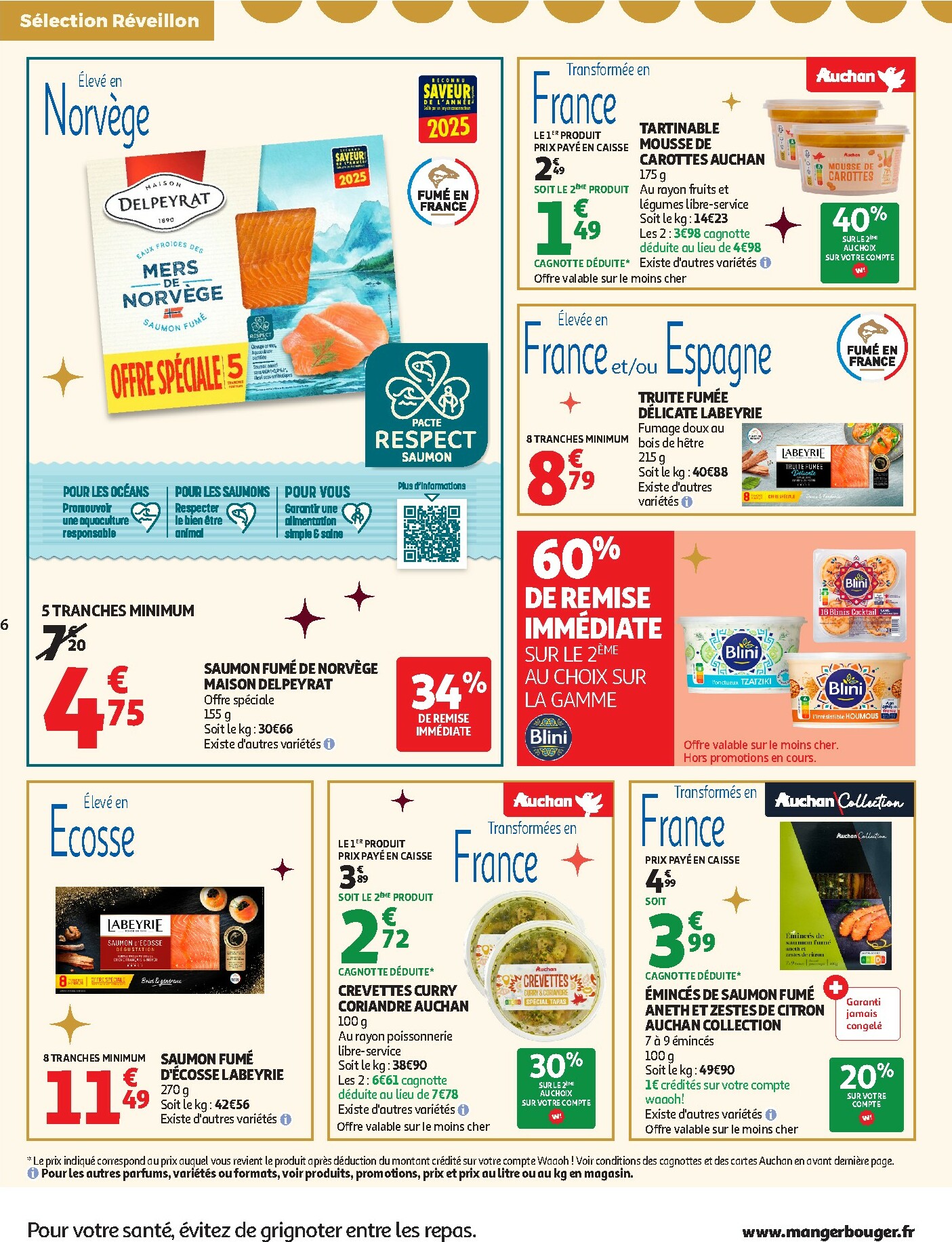 auchan - De Auchan Supermarché - Du fromage au bon prix folder geldig vanaf 26/12 t/m 31/12 - page: 6