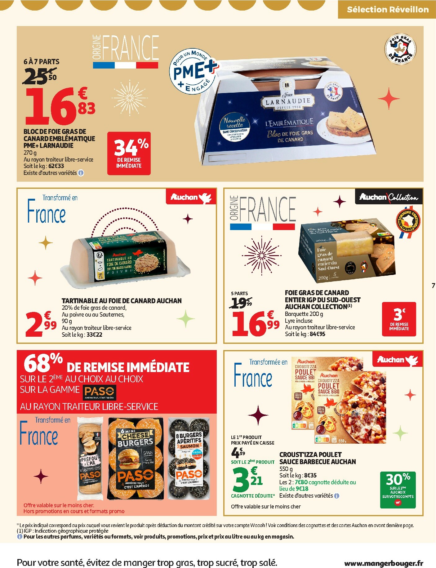 auchan - De Auchan Supermarché - Du fromage au bon prix folder geldig vanaf 26/12 t/m 31/12 - page: 7