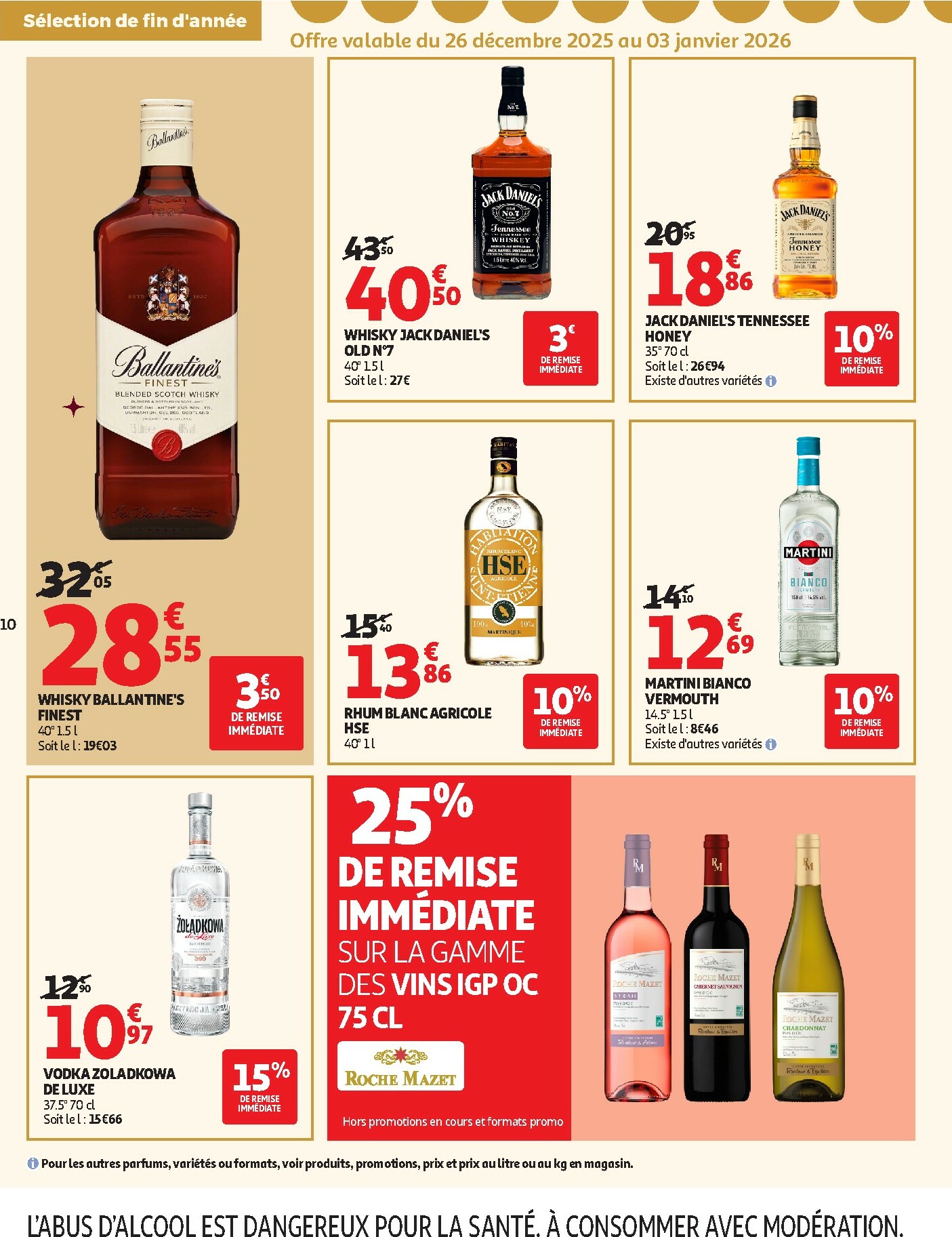 auchan - De Auchan Supermarché - Du fromage au bon prix folder geldig vanaf 26/12 t/m 31/12 - page: 10