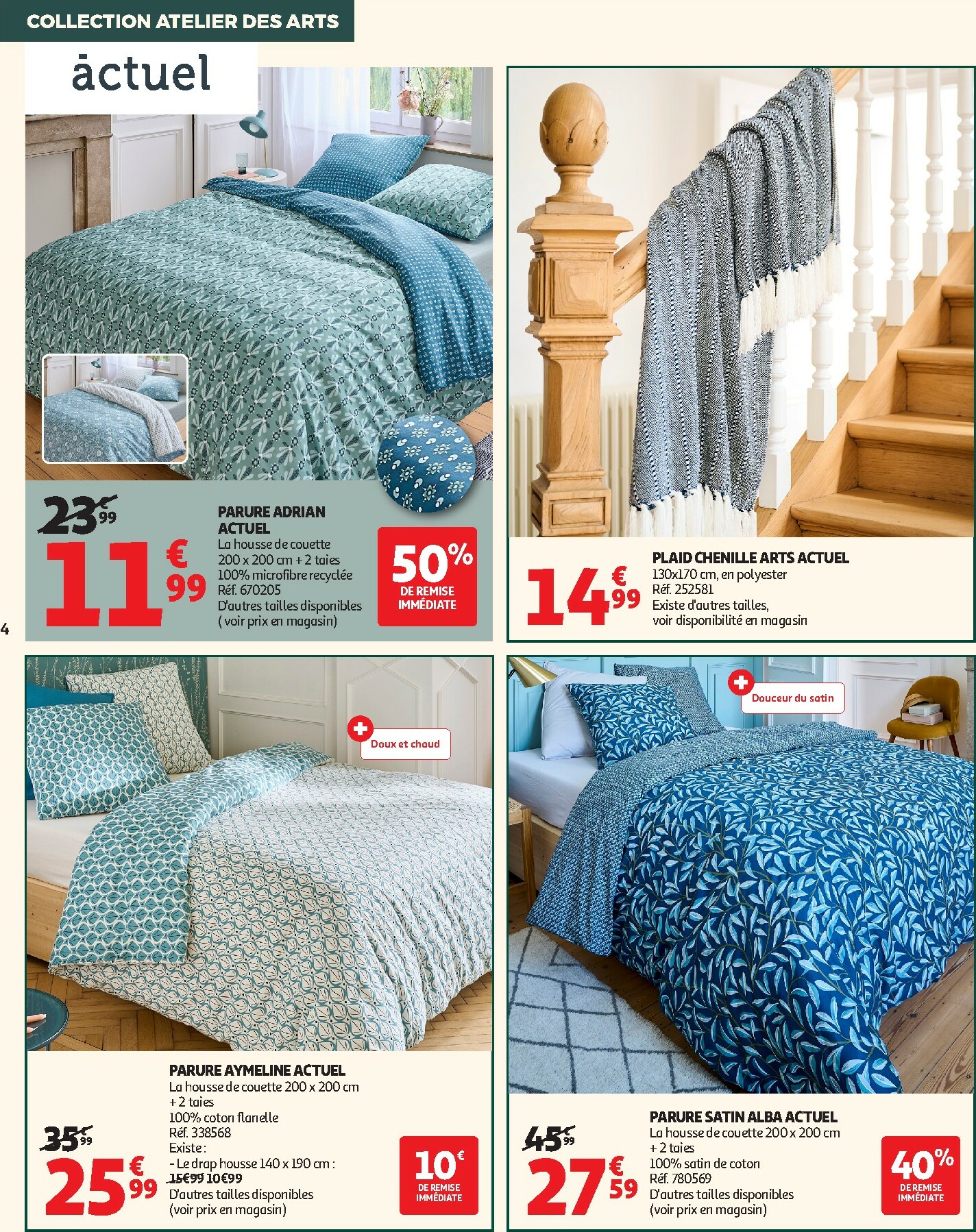 auchan - De Auchan - Blanc d'hiver folder geldig vanaf 26/12 t/m 06/01 - page: 4