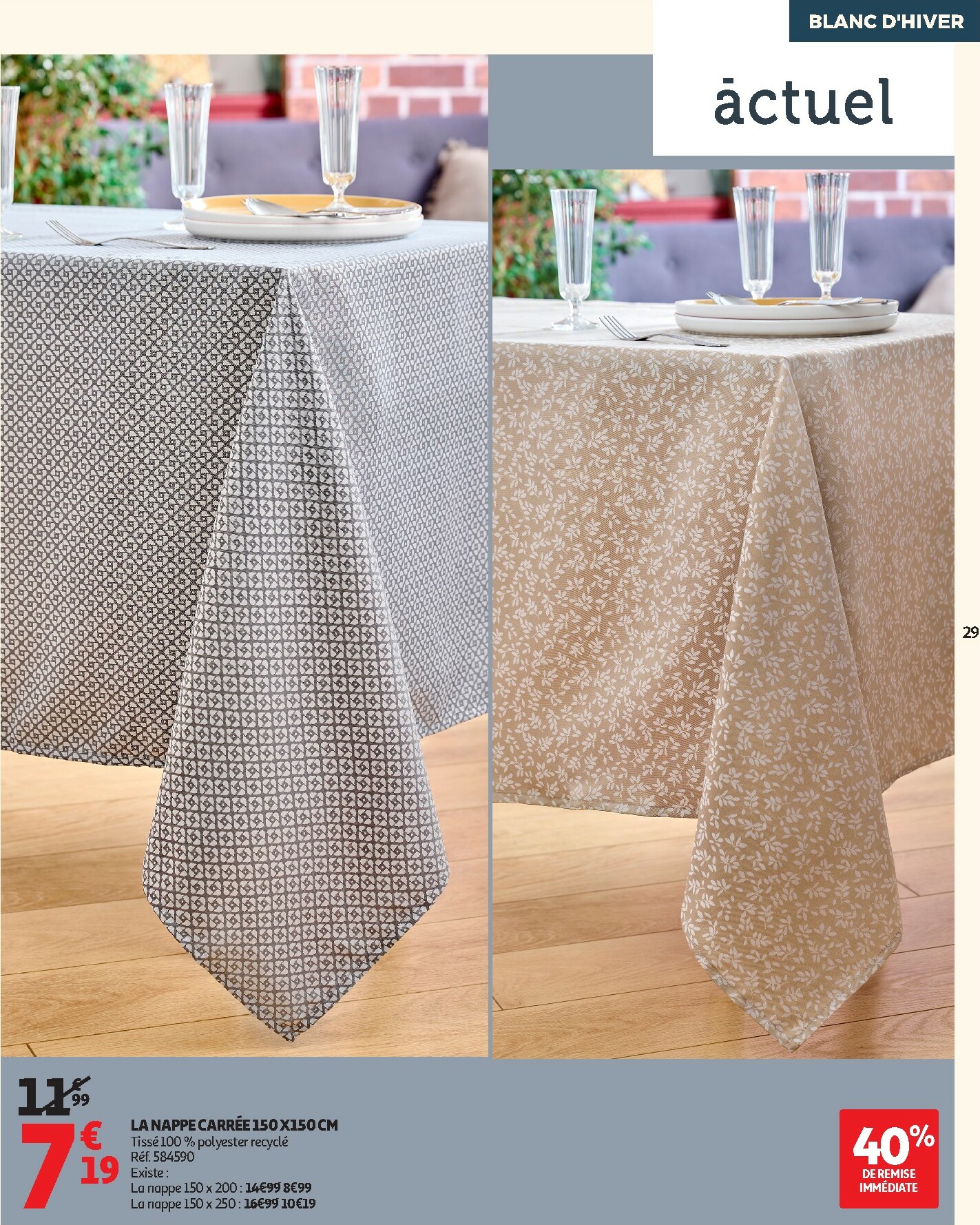 auchan - De Auchan - Blanc d'hiver folder geldig vanaf 26/12 t/m 06/01 - page: 29