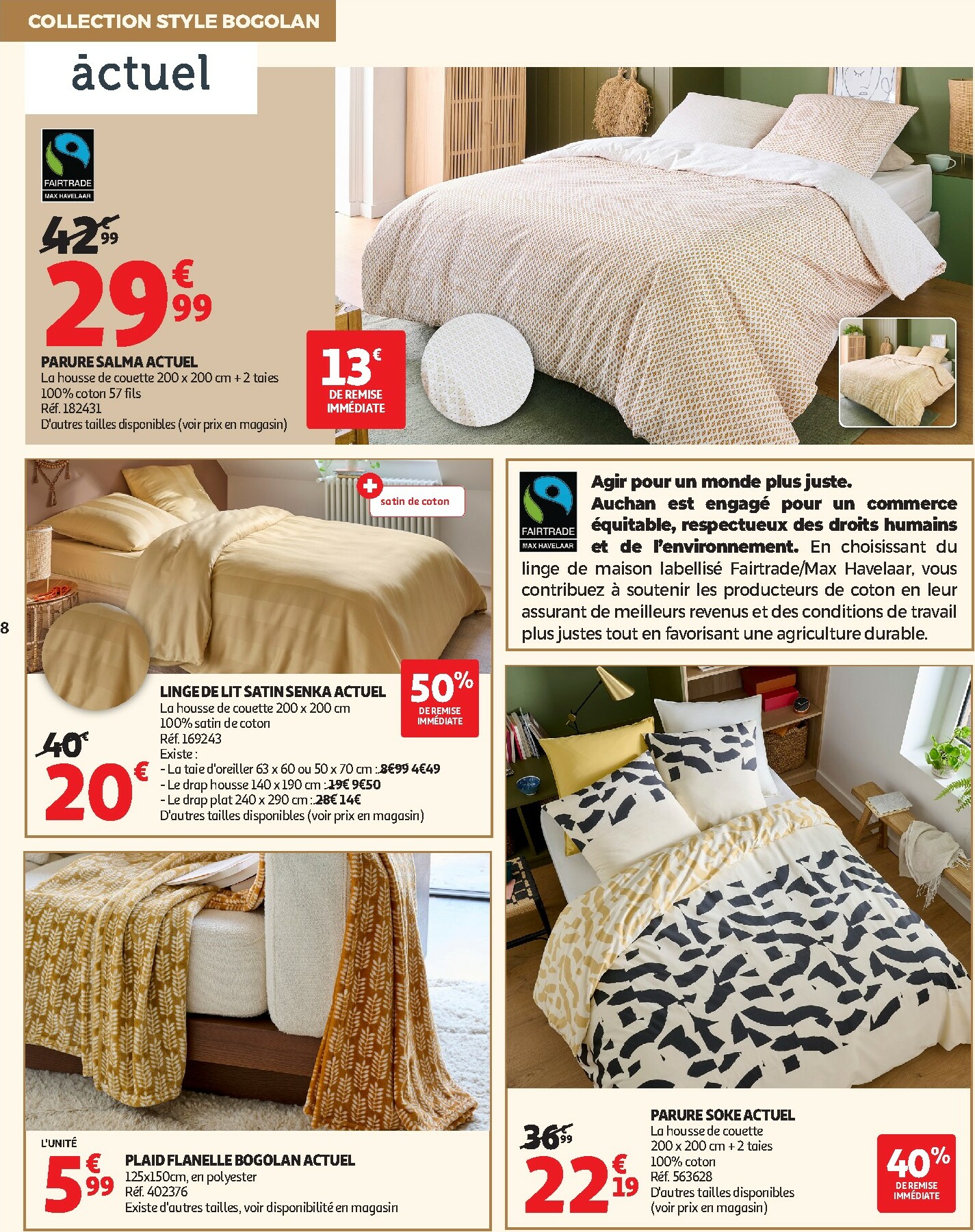 auchan - De Auchan - Blanc d'hiver folder geldig vanaf 26/12 t/m 06/01 - page: 8