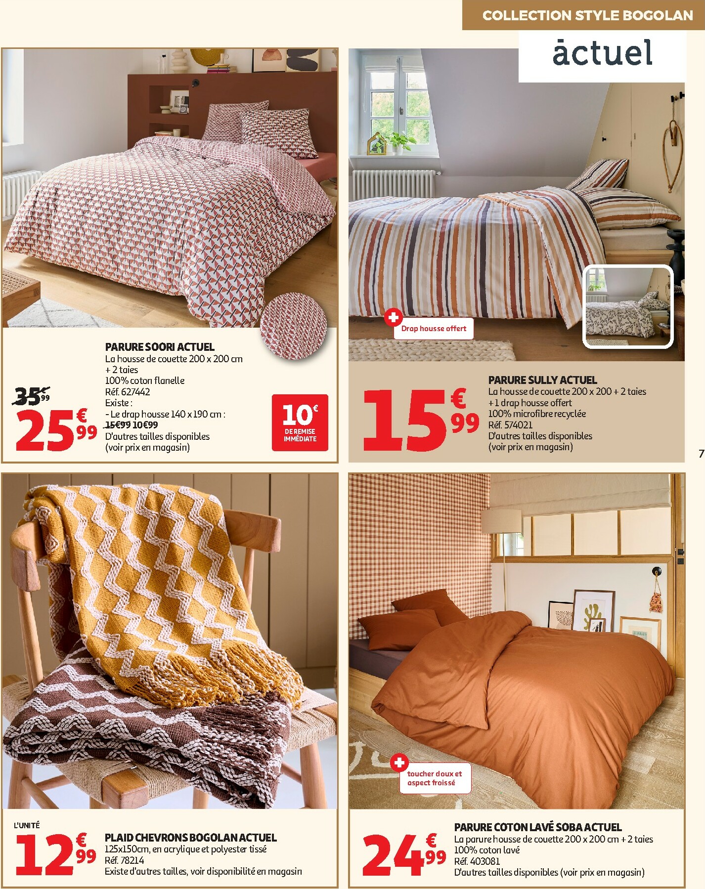auchan - De Auchan - Blanc d'hiver folder geldig vanaf 26/12 t/m 06/01 - page: 7