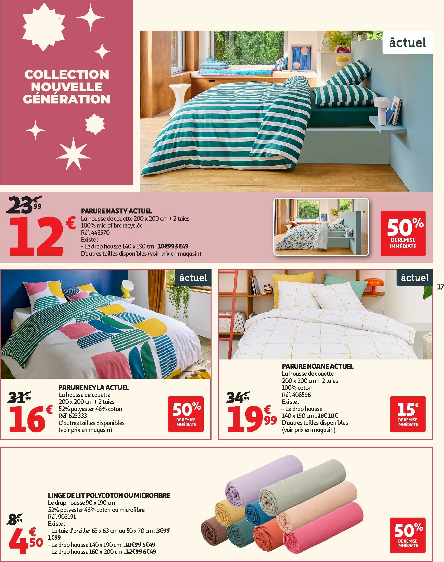 auchan - De Auchan - Blanc d'hiver folder geldig vanaf 26/12 t/m 06/01 - page: 17