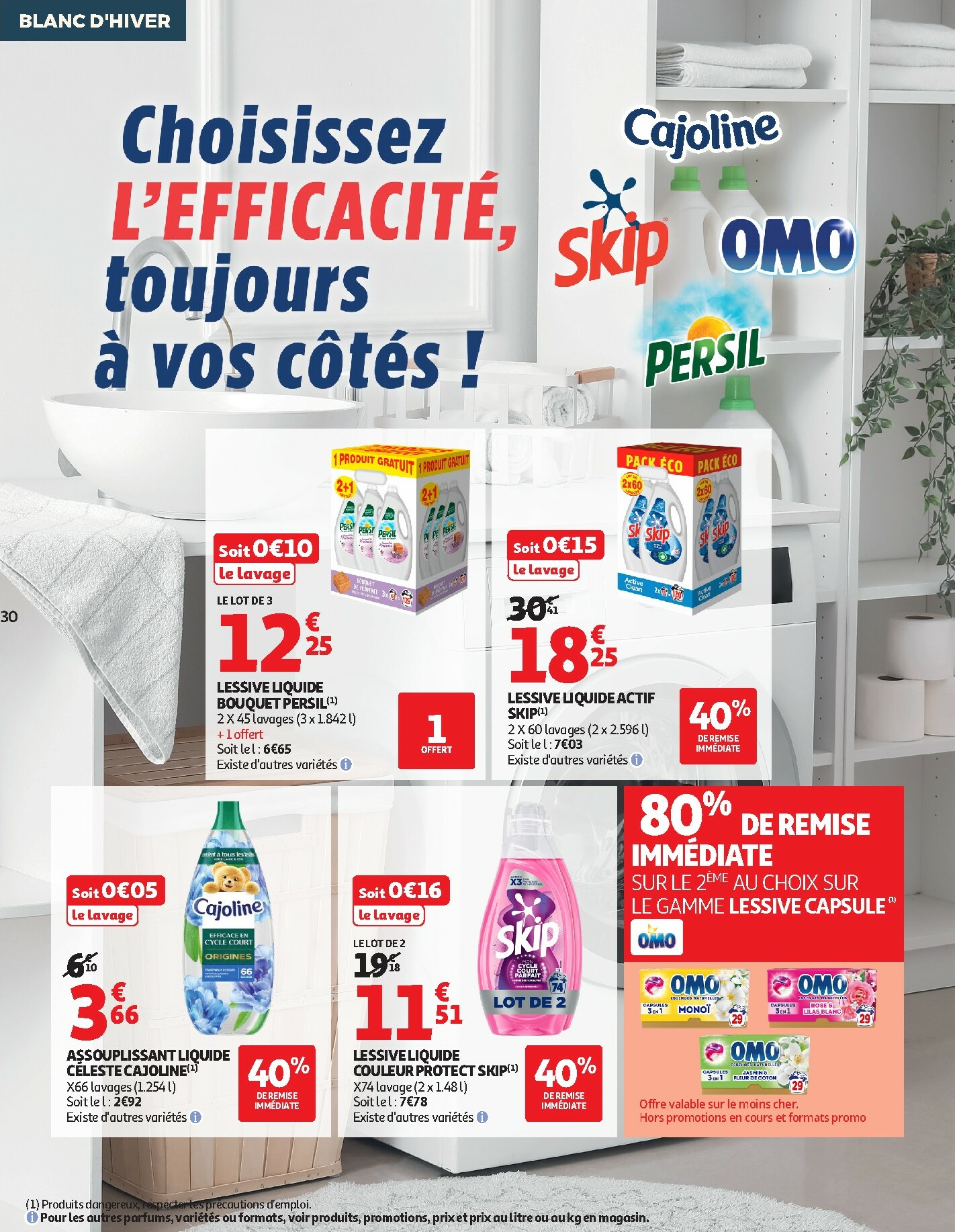 auchan - De Auchan - Blanc d'hiver folder geldig vanaf 26/12 t/m 06/01 - page: 30