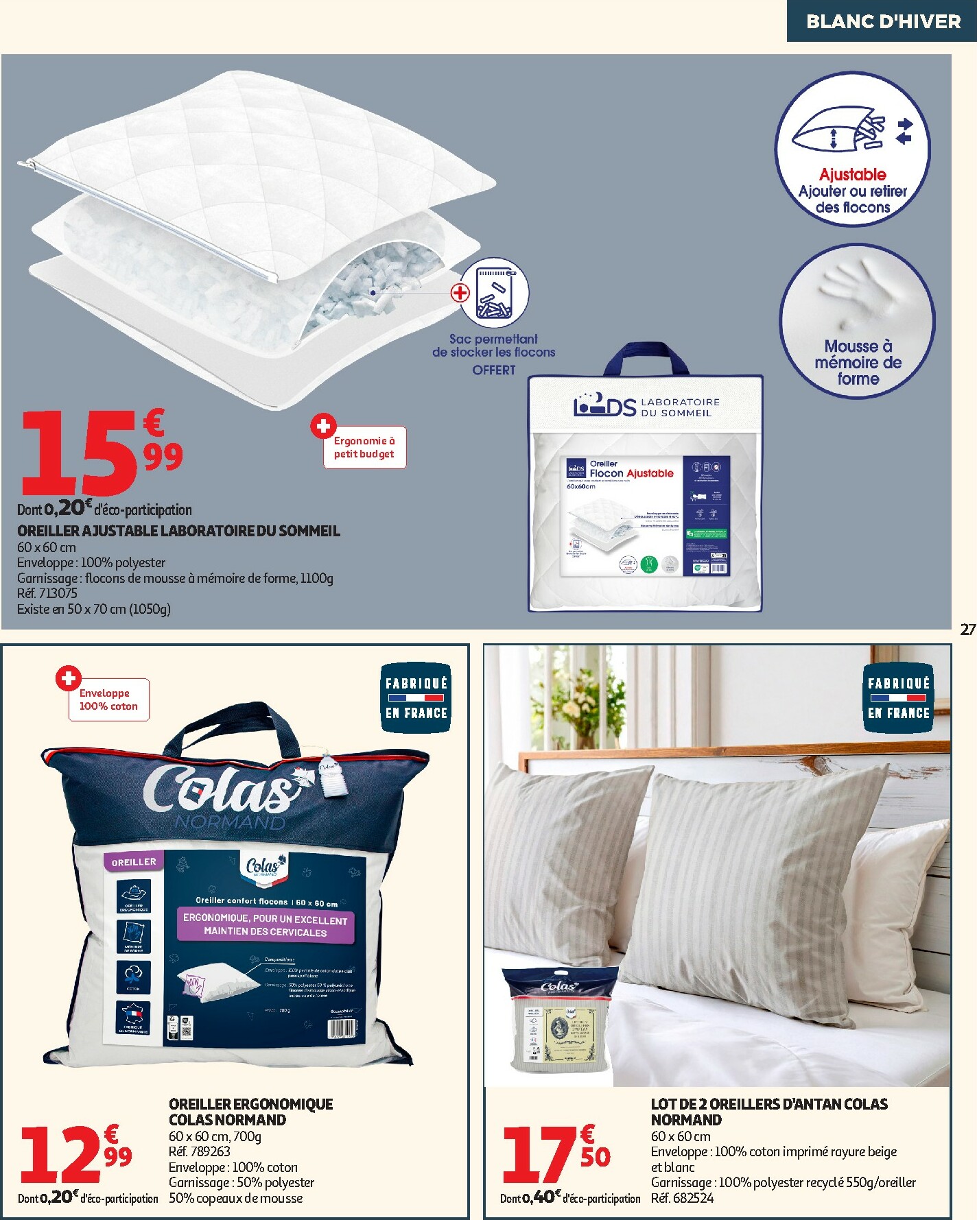 auchan - De Auchan - Blanc d'hiver folder geldig vanaf 26/12 t/m 06/01 - page: 27