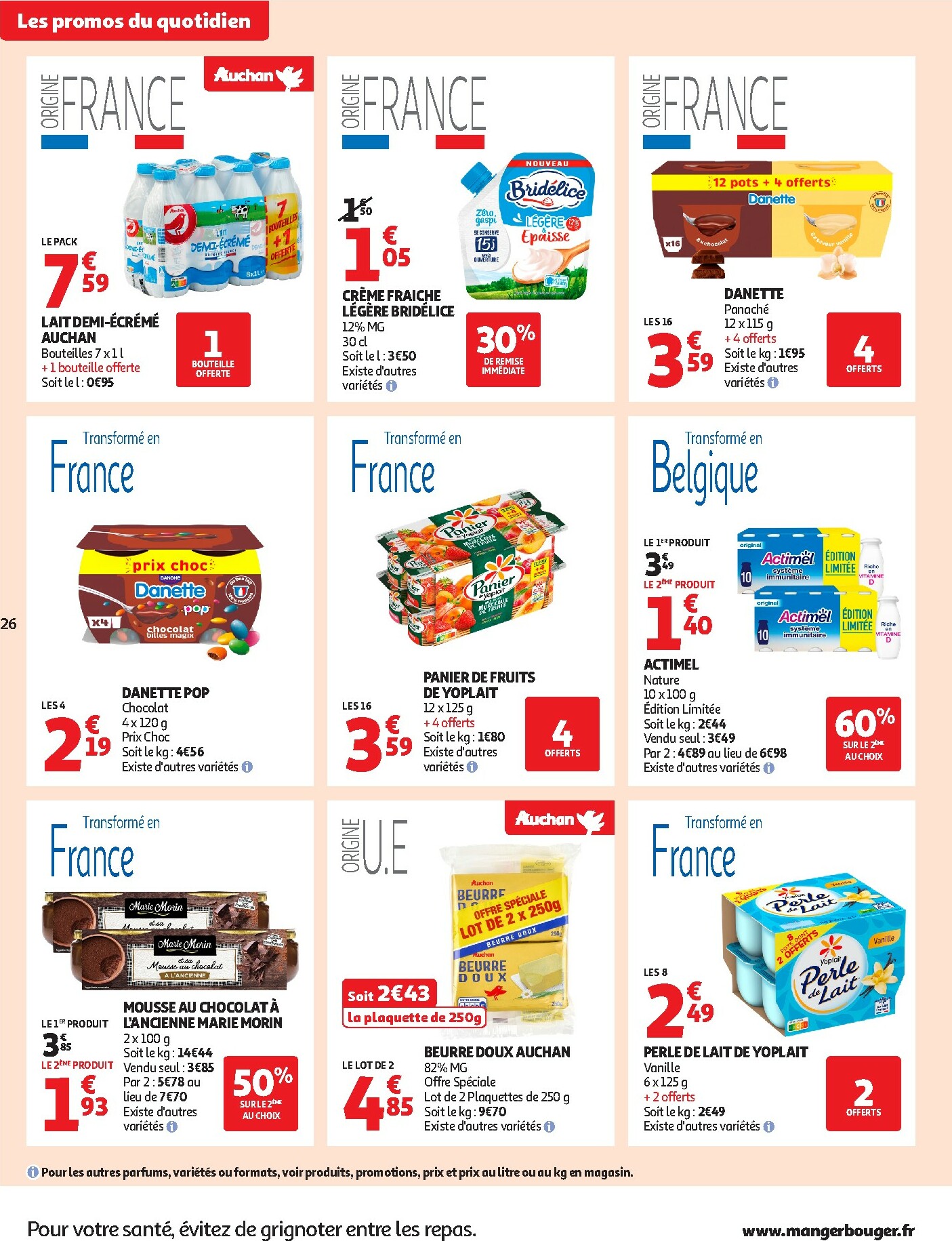 auchan - De Auchan - Tout pour le réveillon folder geldig vanaf 26/12 t/m 04/01 - page: 26
