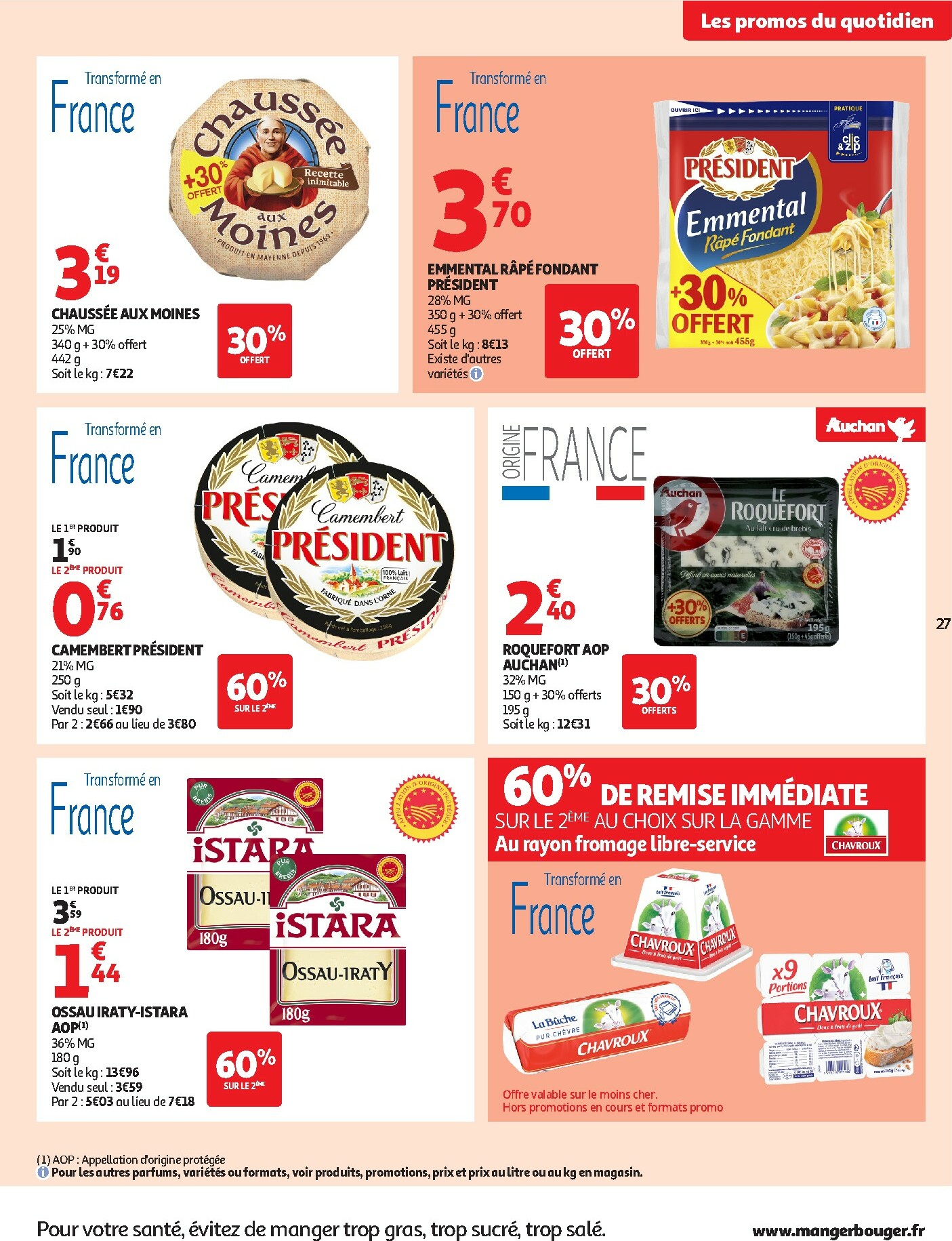 auchan - De Auchan - Tout pour le réveillon folder geldig vanaf 26/12 t/m 04/01 - page: 27