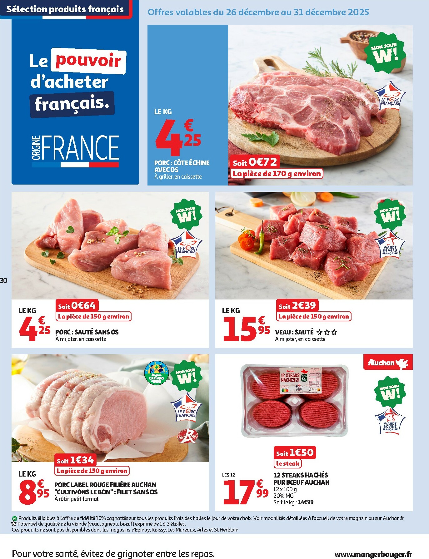 auchan - De Auchan - Tout pour le réveillon folder geldig vanaf 26/12 t/m 04/01 - page: 30