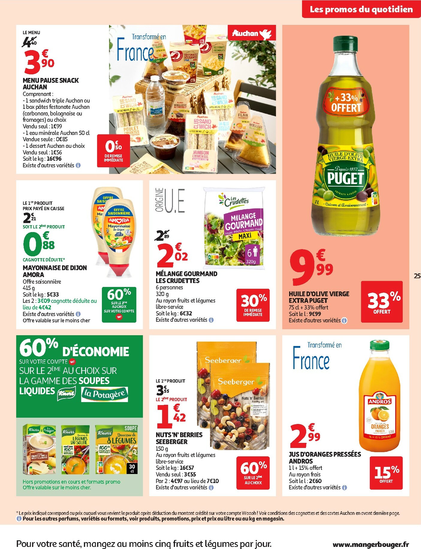 auchan - De Auchan - Tout pour le réveillon folder geldig vanaf 26/12 t/m 04/01 - page: 25