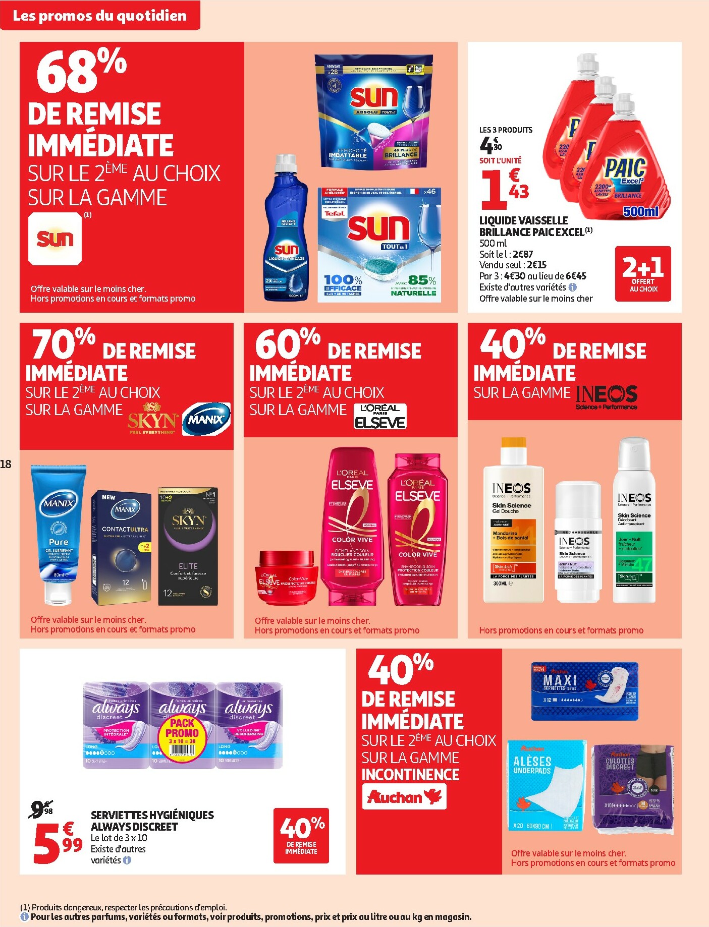 auchan - De Auchan - Tout pour le réveillon folder geldig vanaf 26/12 t/m 04/01 - page: 18