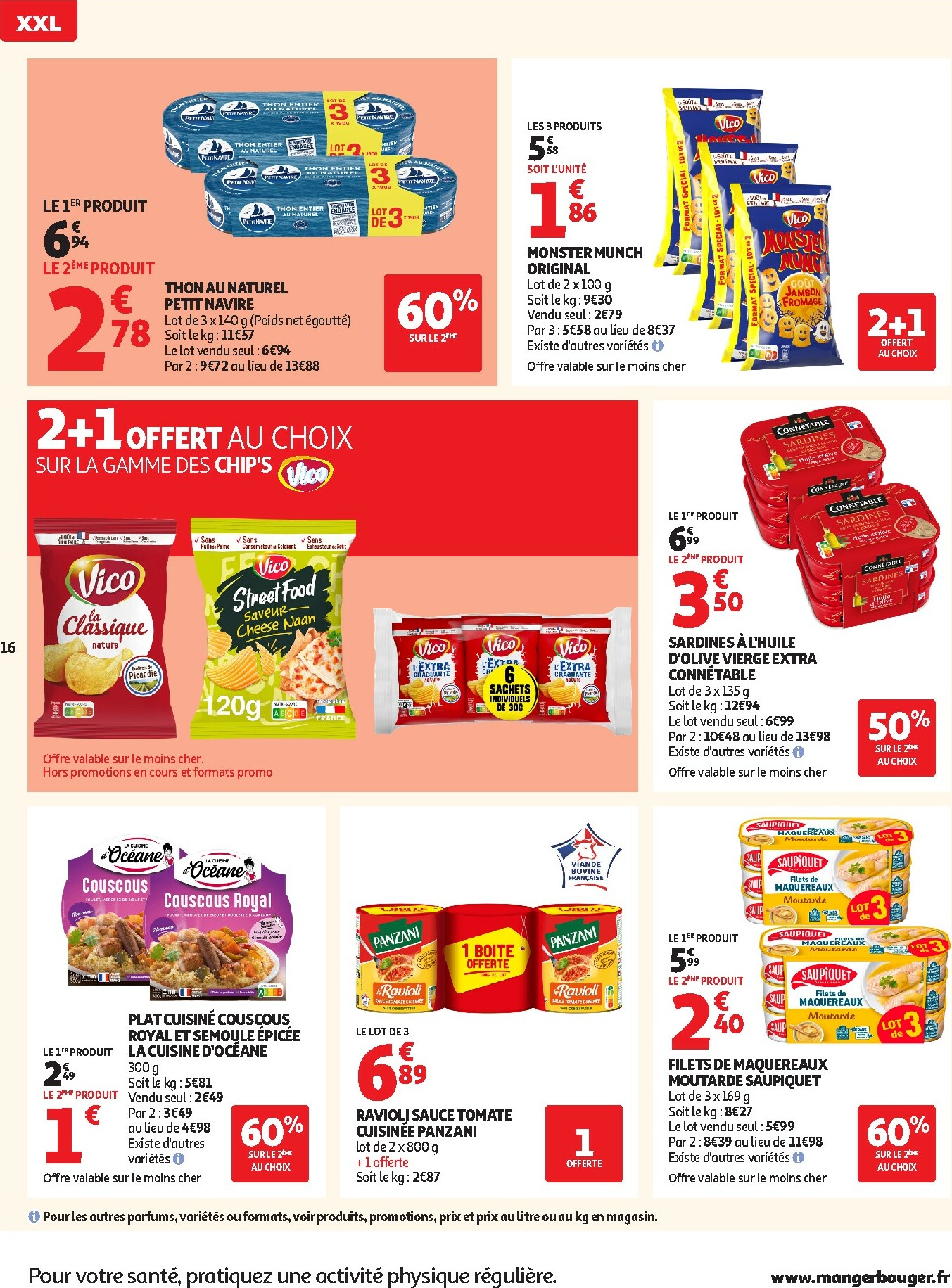 auchan - De Auchan Supermarché - Offres XXL folder geldig vanaf 02/01 t/m 10/01 - page: 16