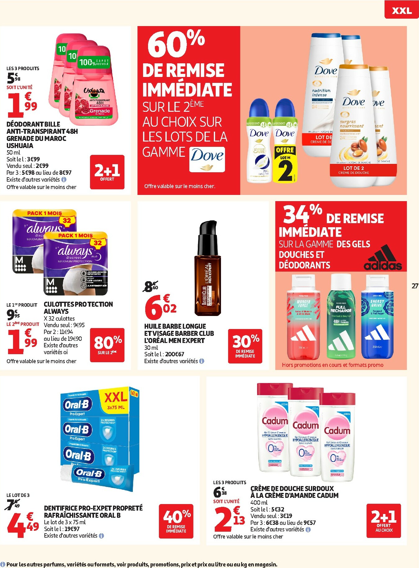 auchan - De Auchan Supermarché - Offres XXL folder geldig vanaf 02/01 t/m 10/01 - page: 27