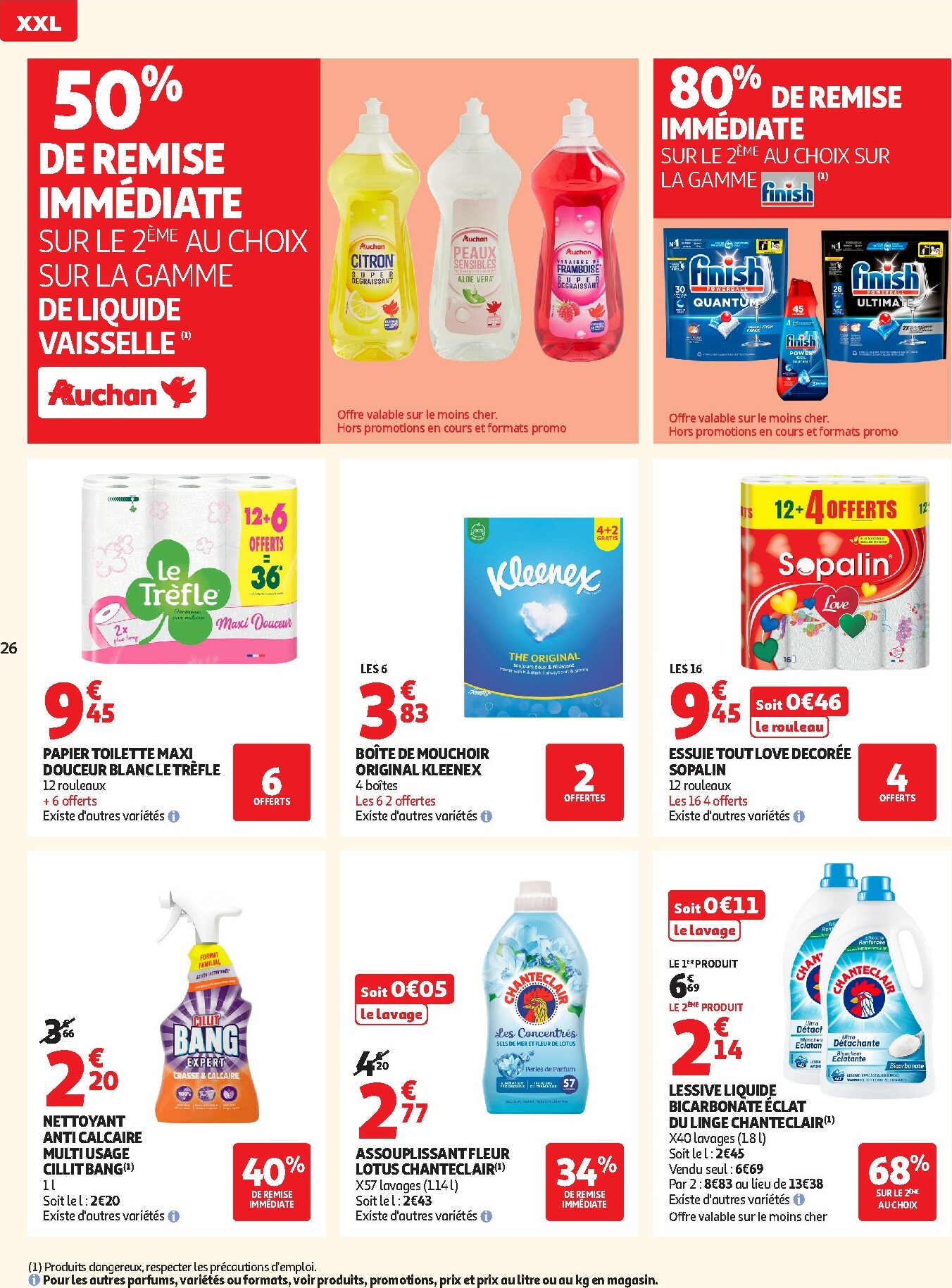 auchan - De Auchan Supermarché - Offres XXL folder geldig vanaf 02/01 t/m 10/01 - page: 26