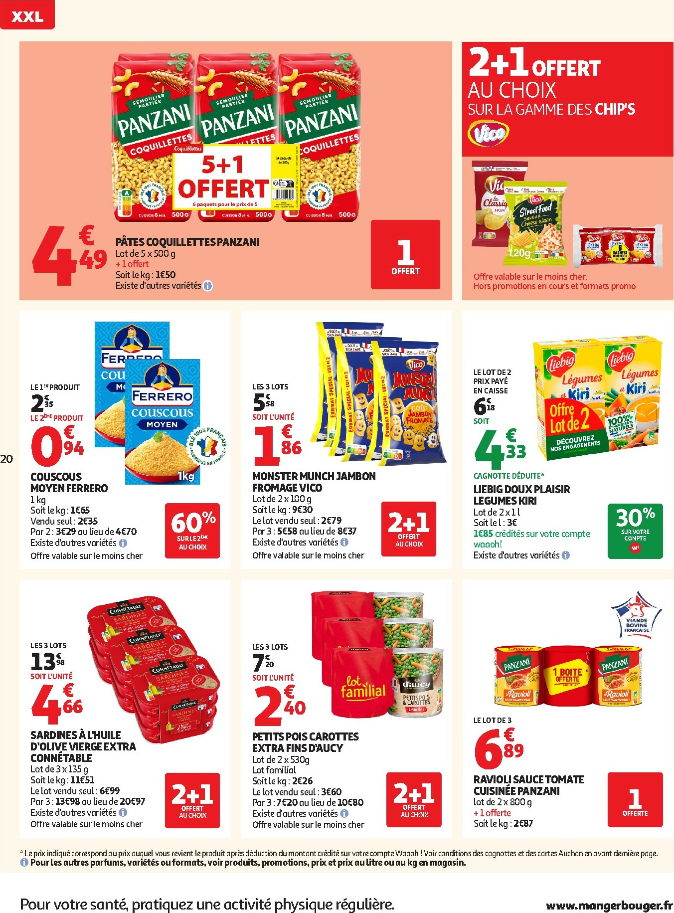 auchan - De Auchan - Bonnes résolutions en XXL folder geldig vanaf 02/01 t/m 11/01 - page: 20