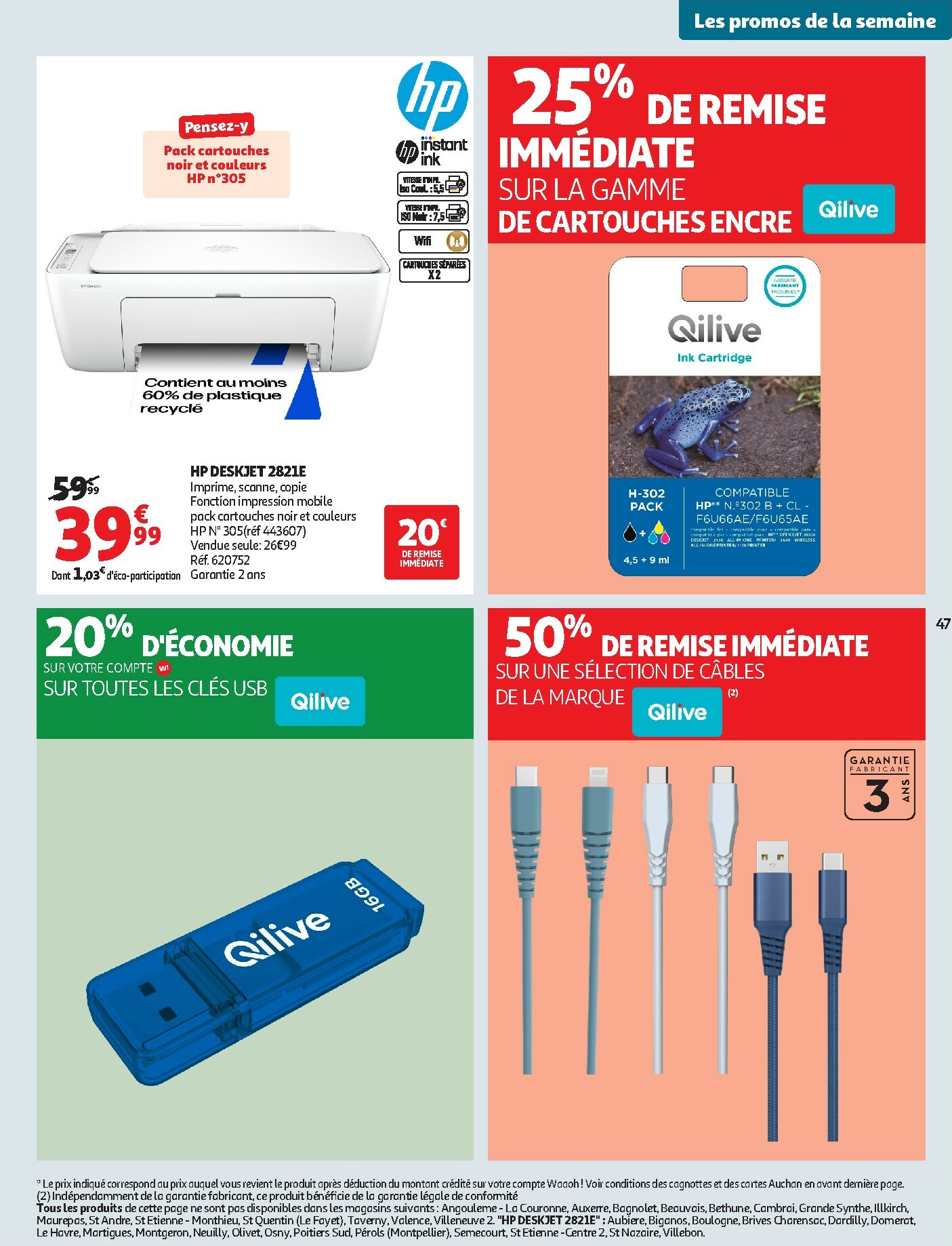 auchan - De Auchan - Bonnes résolutions en XXL folder geldig vanaf 02/01 t/m 11/01 - page: 47