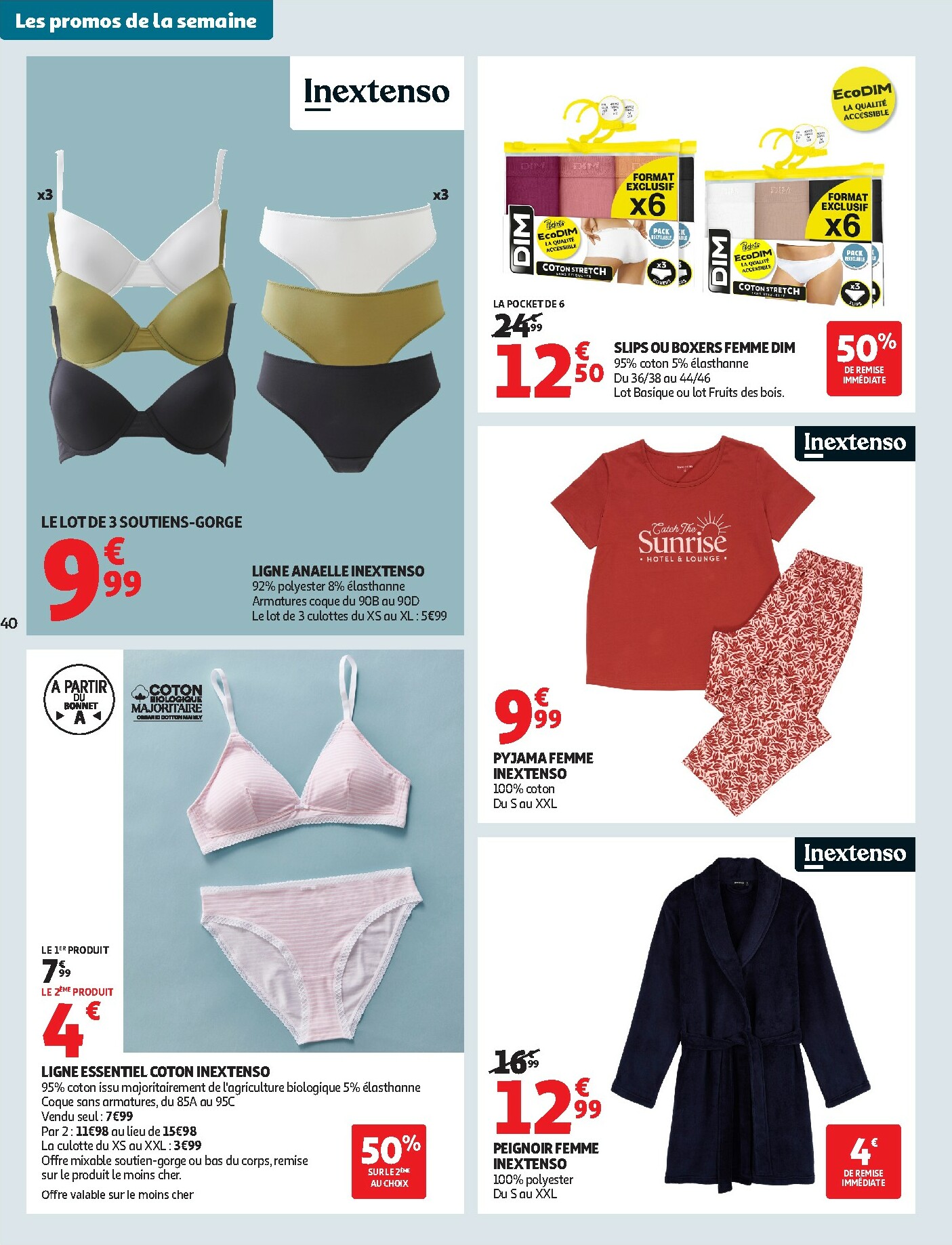 auchan - De Auchan - Bonnes résolutions en XXL folder geldig vanaf 02/01 t/m 11/01 - page: 40