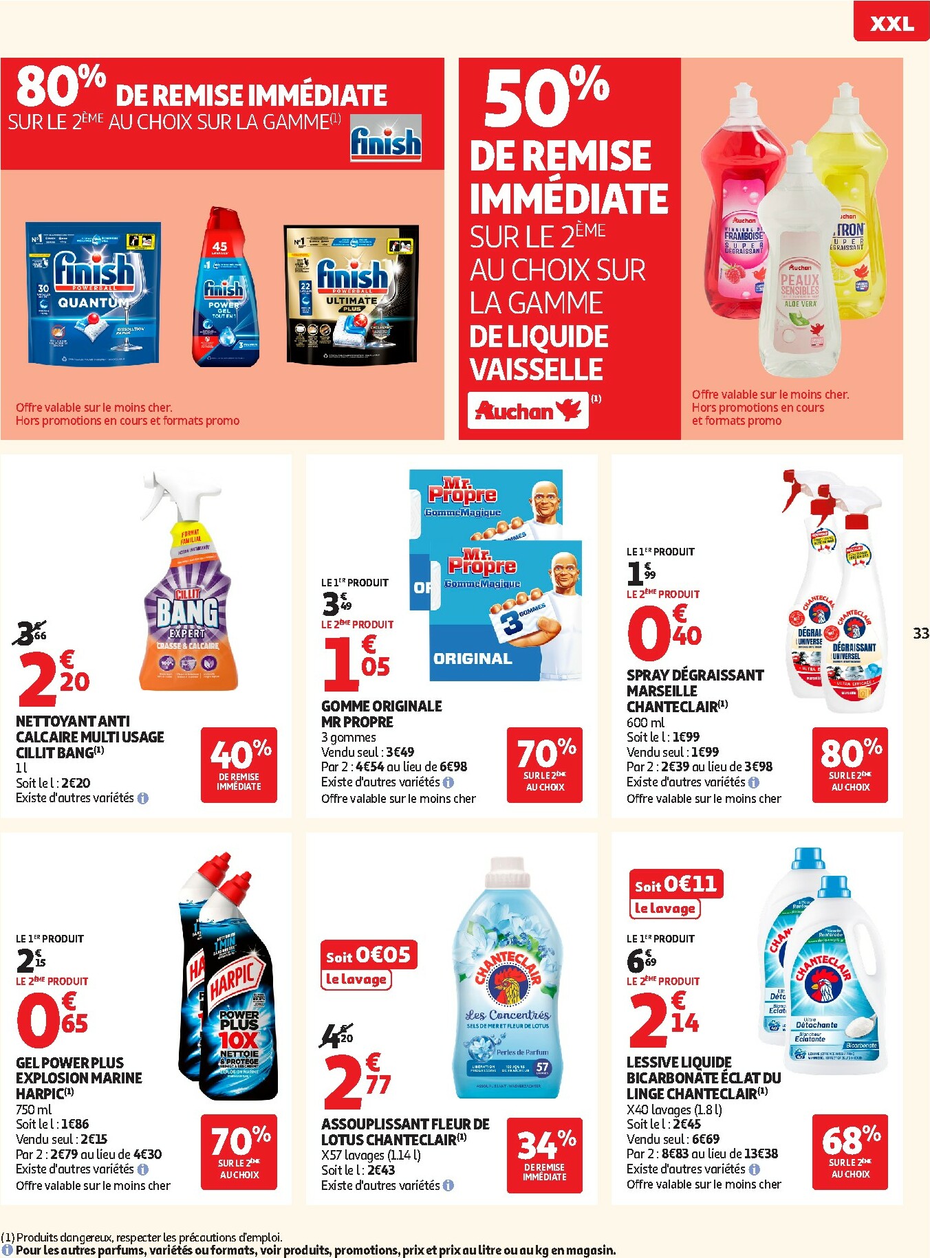 auchan - De Auchan - Bonnes résolutions en XXL folder geldig vanaf 02/01 t/m 11/01 - page: 33