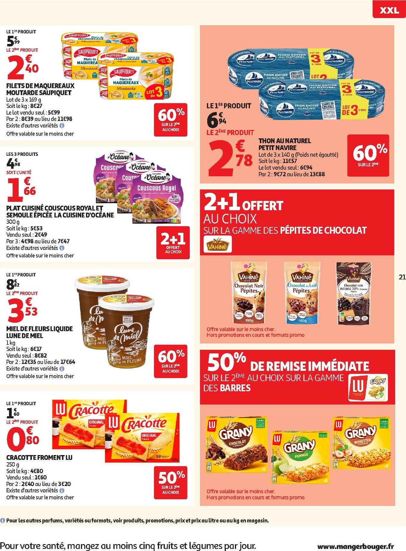 auchan - De Auchan - Bonnes résolutions en XXL folder geldig vanaf 02/01 t/m 11/01 - page: 21