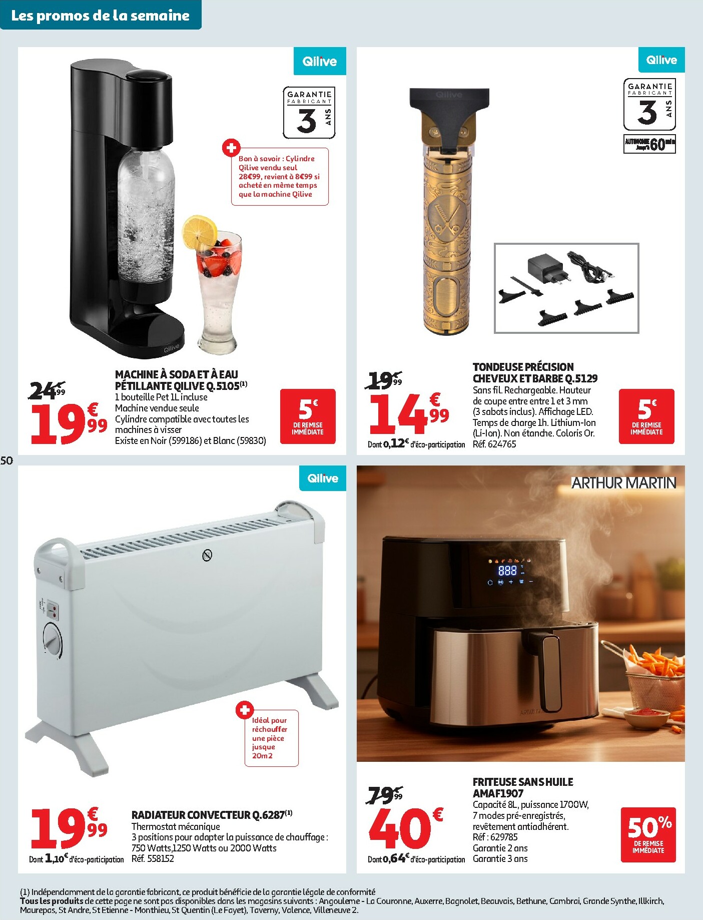 auchan - De Auchan - Bonnes résolutions en XXL folder geldig vanaf 02/01 t/m 11/01 - page: 50
