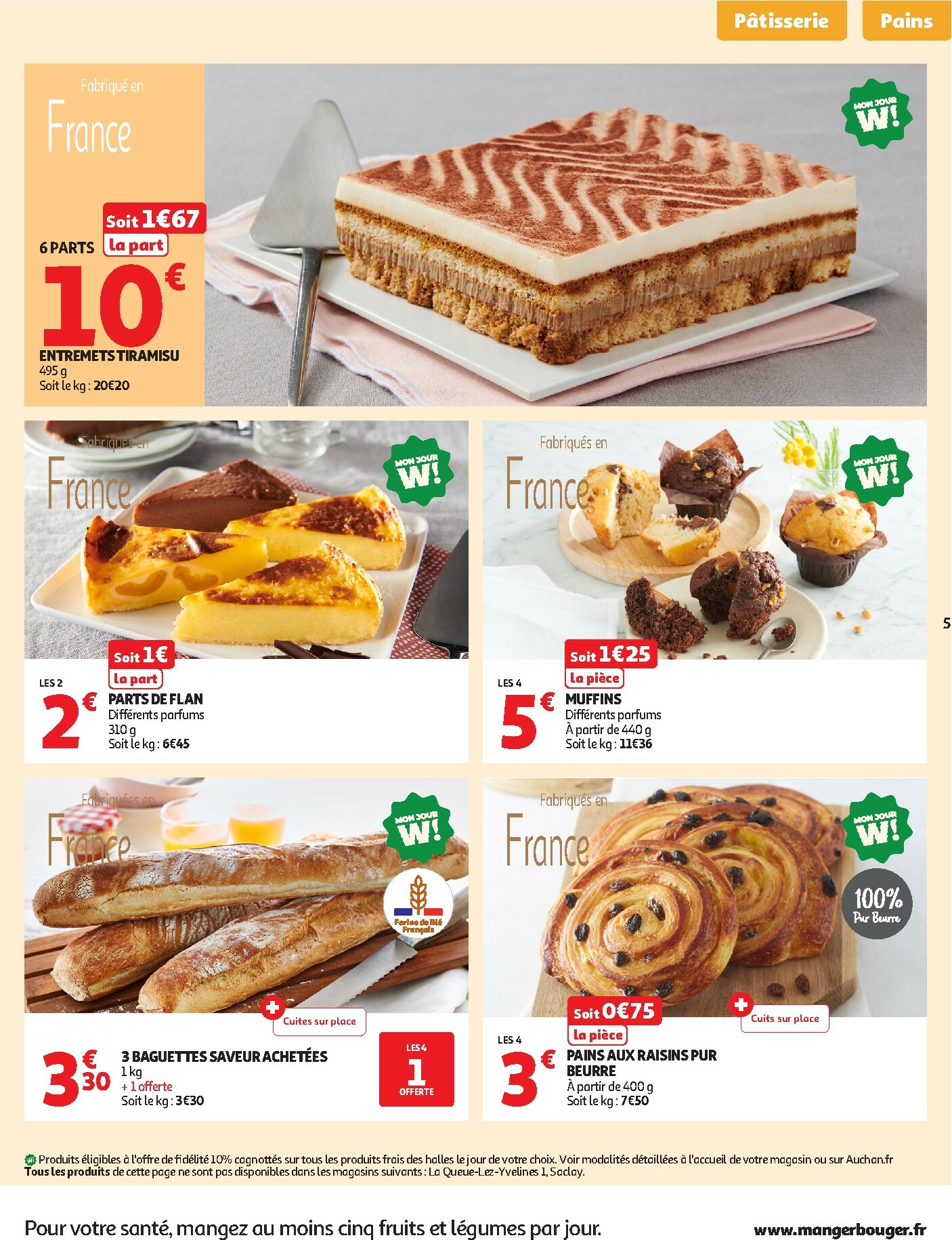 auchan - De Auchan Supermarché - Frais, bon moins cher folder geldig vanaf 06/01 t/m 10/01 - page: 5