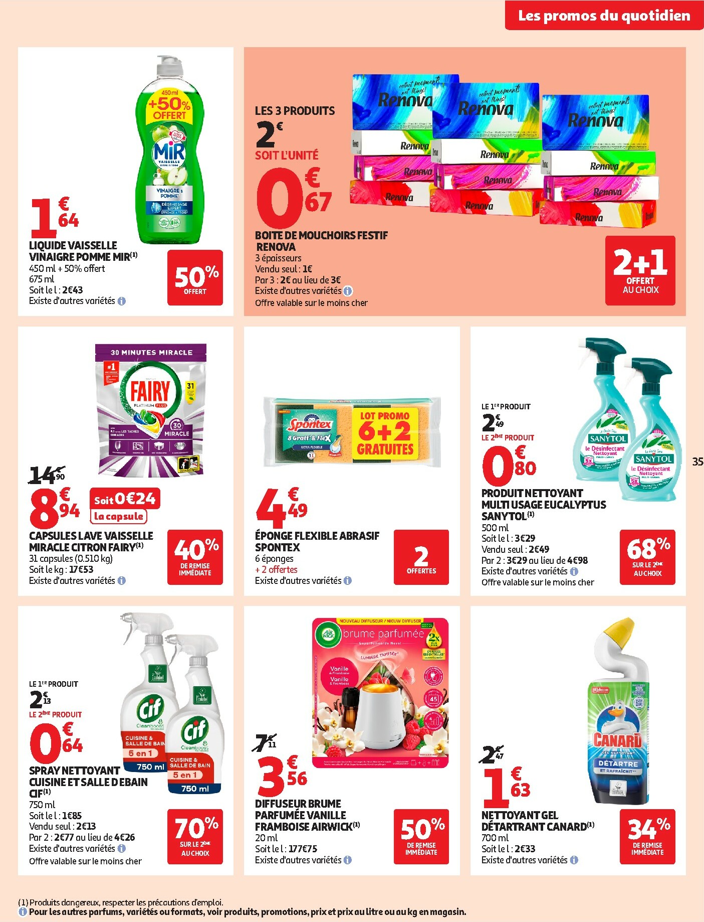 auchan - De Auchan - Tout pour votre bébé folder geldig vanaf 06/01 t/m 18/01 - page: 35