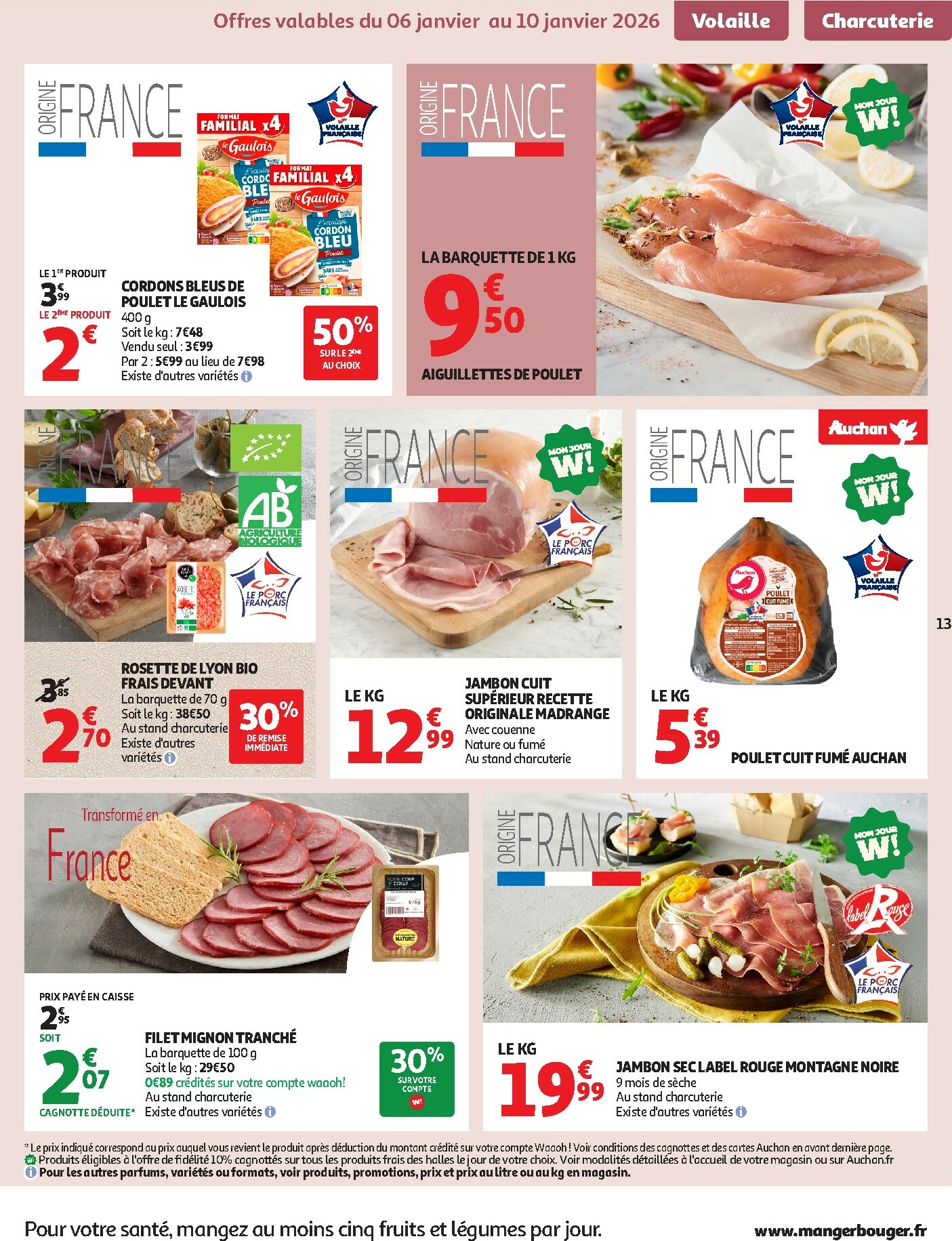 auchan - De Auchan - Tout pour votre bébé folder geldig vanaf 06/01 t/m 18/01 - page: 13