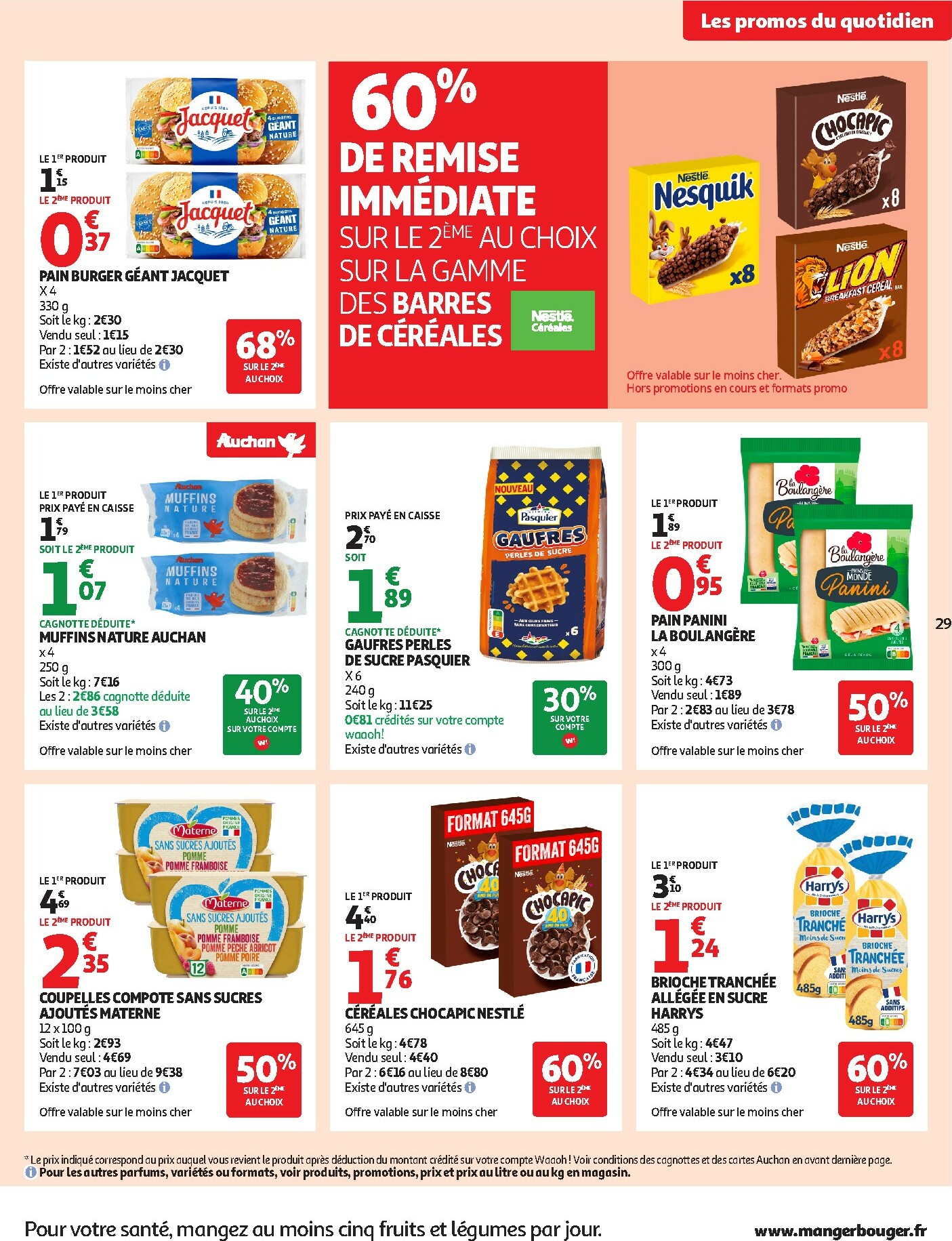 auchan - De Auchan - Tout pour votre bébé folder geldig vanaf 06/01 t/m 18/01 - page: 29