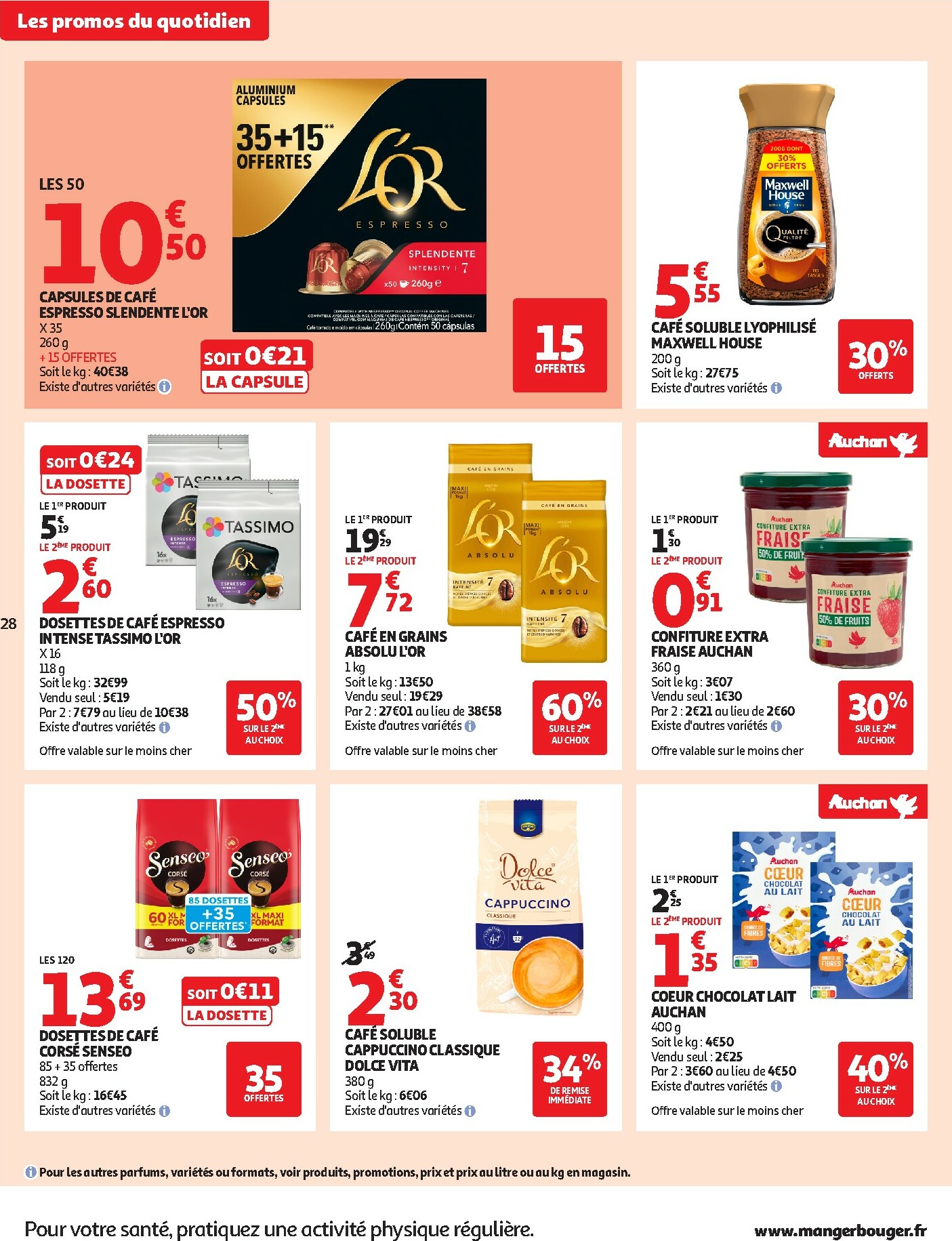 auchan - De Auchan - Tout pour votre bébé folder geldig vanaf 06/01 t/m 18/01 - page: 28