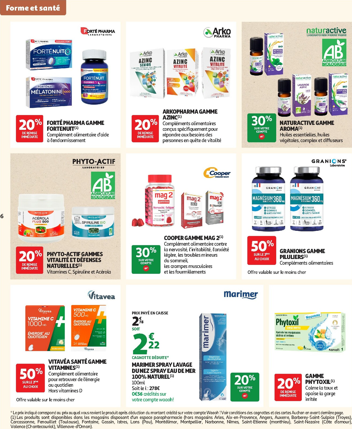 auchan - De Auchan - Parapharmacie janvier folder geldig vanaf 02/01 t/m 25/01 - page: 6