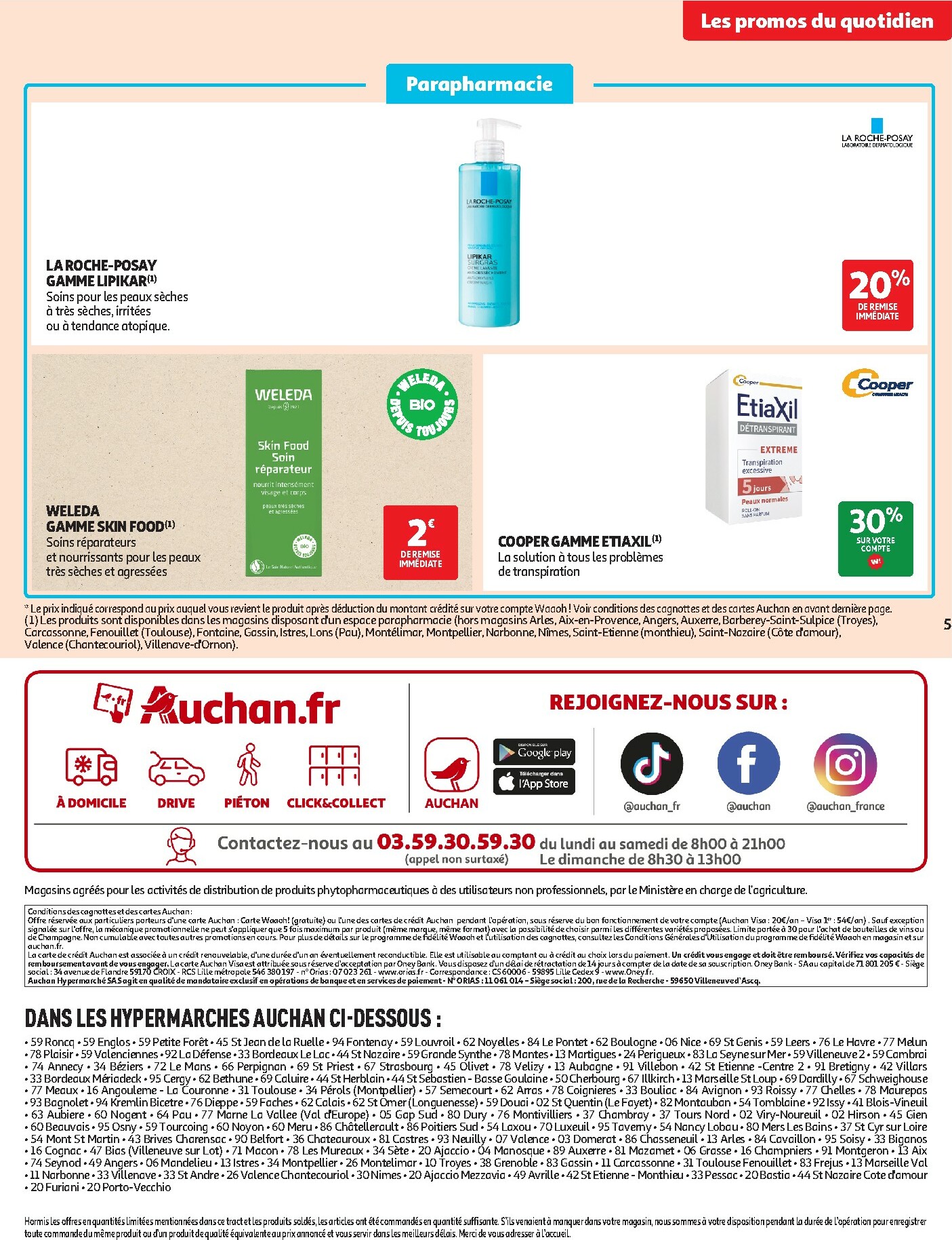 auchan - De Auchan - Prix bas qui font du bien folder geldig vanaf 13/01 t/m 25/01 - page: 5