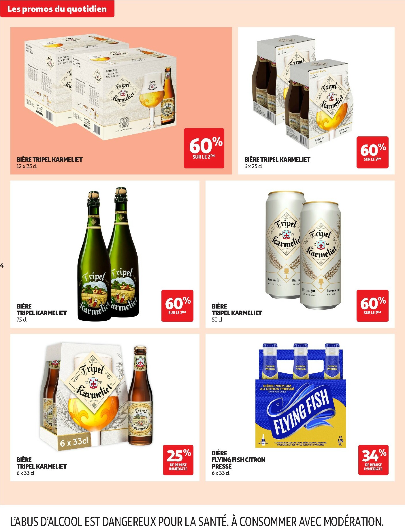 auchan - De Auchan - Prix bas qui font du bien folder geldig vanaf 13/01 t/m 25/01 - page: 4