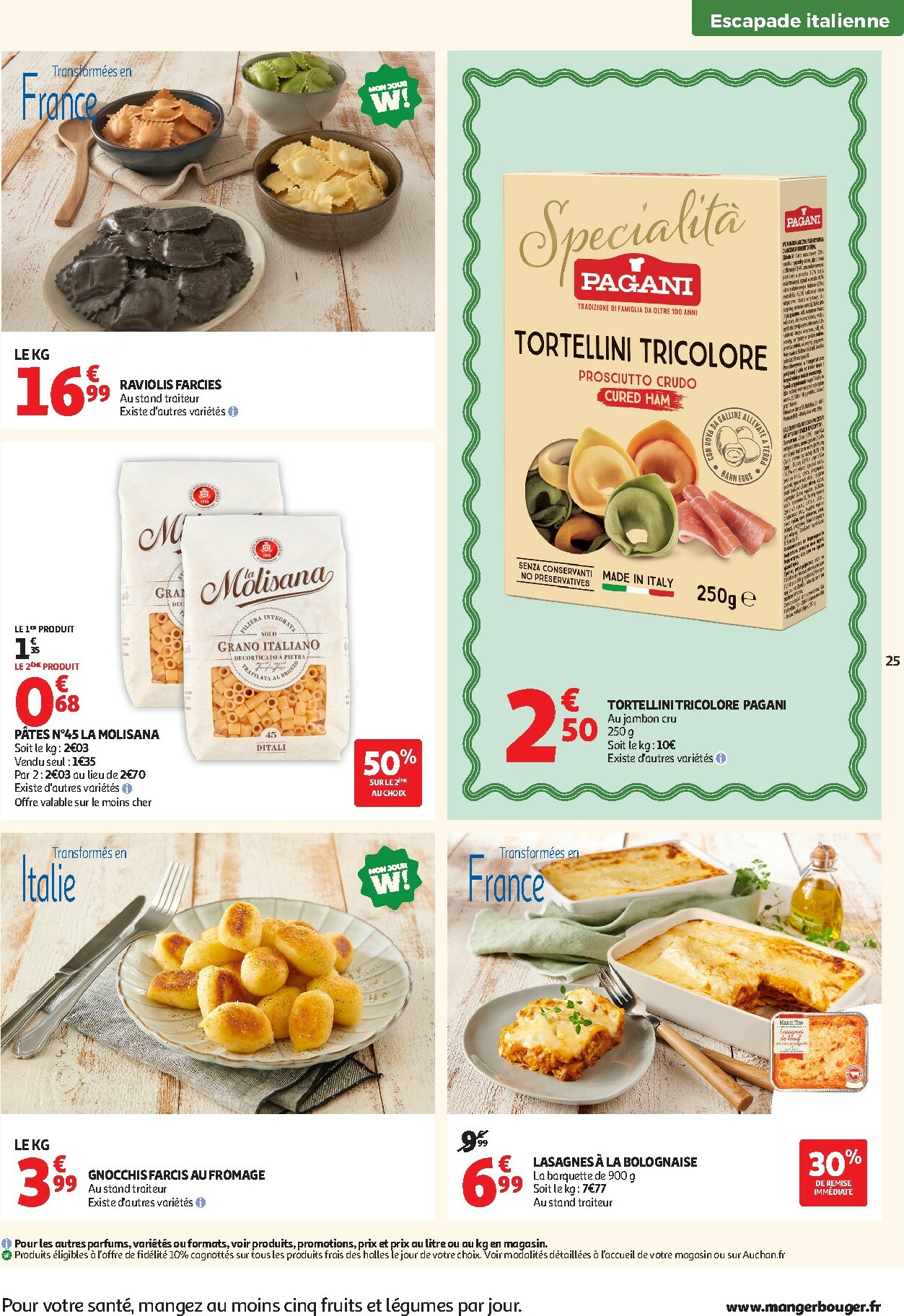 auchan - De Auchan - Petits prix 1, 2, 3 € folder geldig vanaf 13/01 t/m 25/01 - page: 25