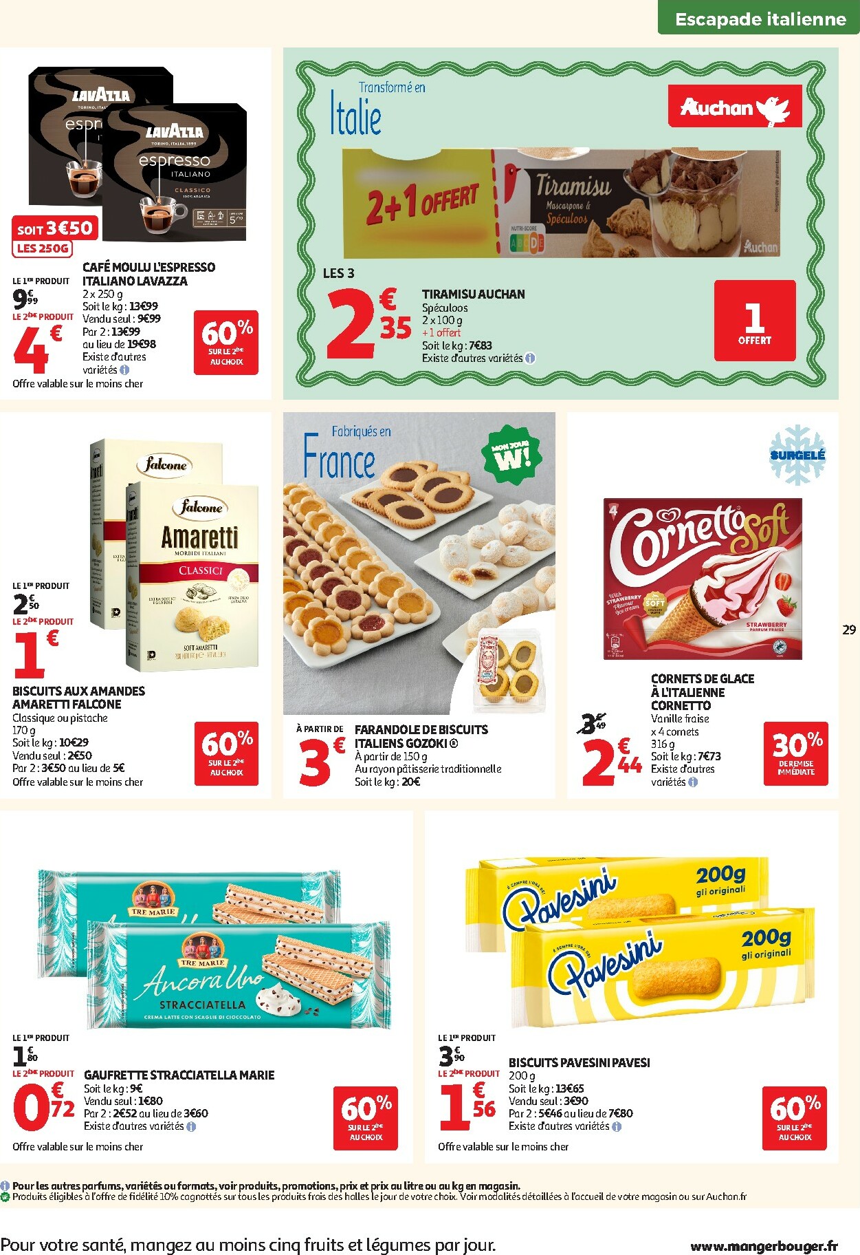 auchan - De Auchan - Petits prix 1, 2, 3 € folder geldig vanaf 13/01 t/m 25/01 - page: 29
