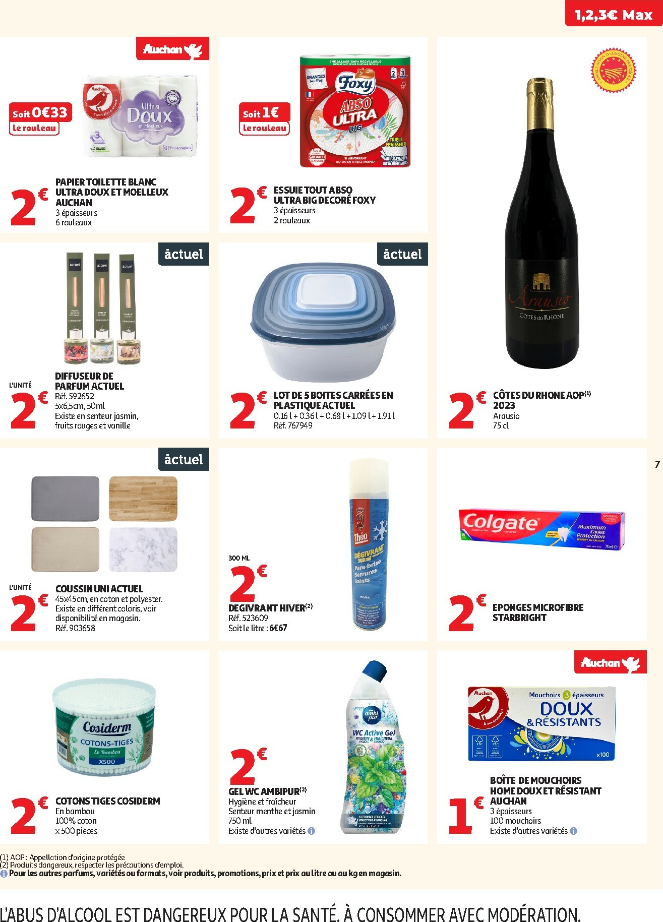 auchan - De Auchan Supermarché - Petits prix savoureux folder geldig vanaf 13/01 t/m 24/01 - page: 7