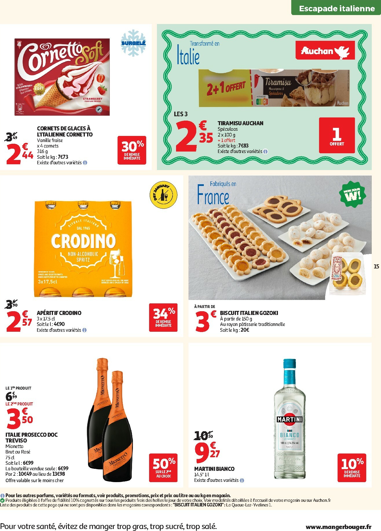 auchan - De Auchan Supermarché - Petits prix savoureux folder geldig vanaf 13/01 t/m 24/01 - page: 15