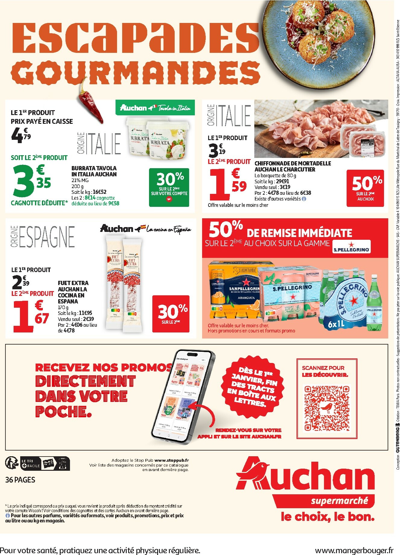 auchan - De Auchan Supermarché - Petits prix savoureux folder geldig vanaf 13/01 t/m 24/01 - page: 36