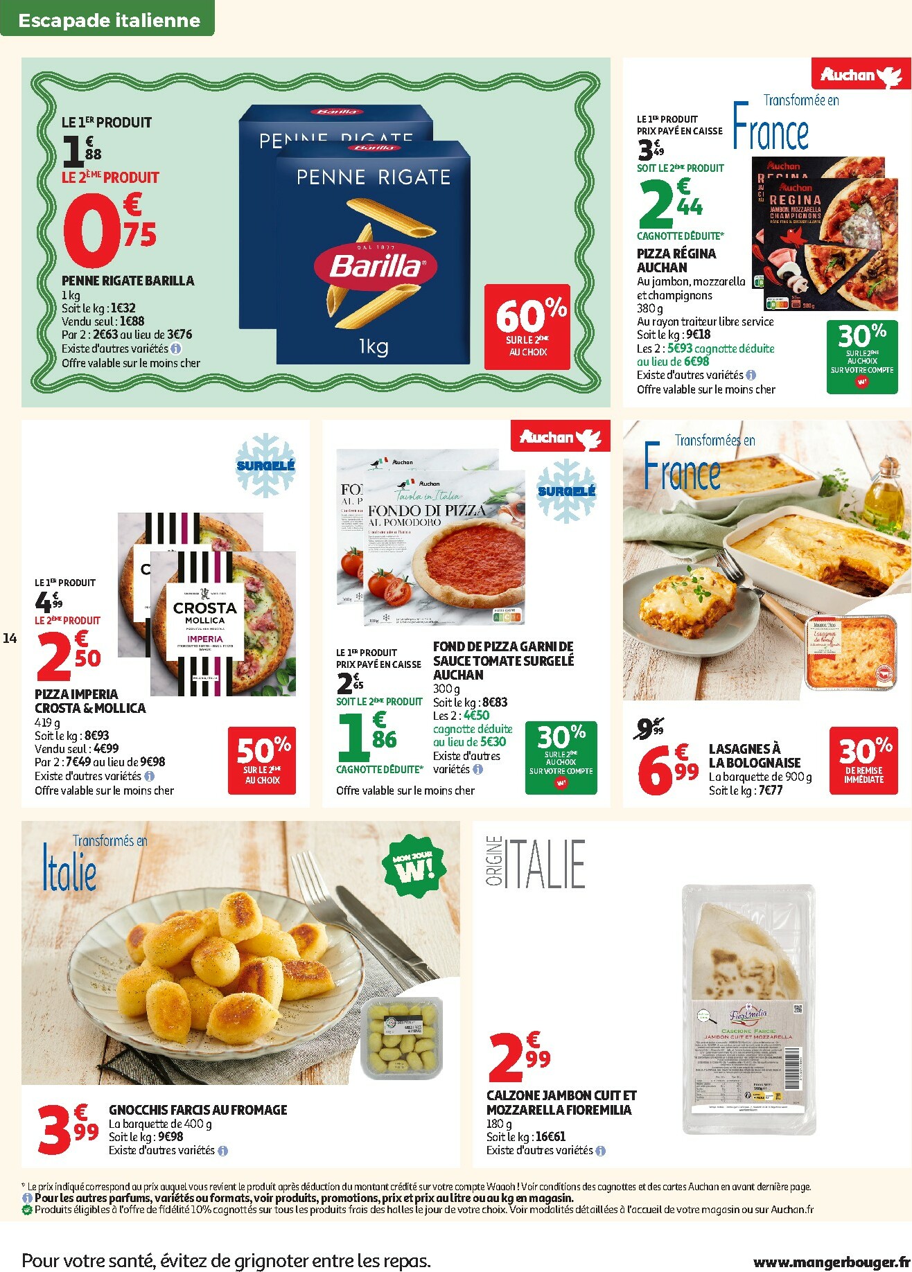 auchan - De Auchan Supermarché - Petits prix savoureux folder geldig vanaf 13/01 t/m 24/01 - page: 14