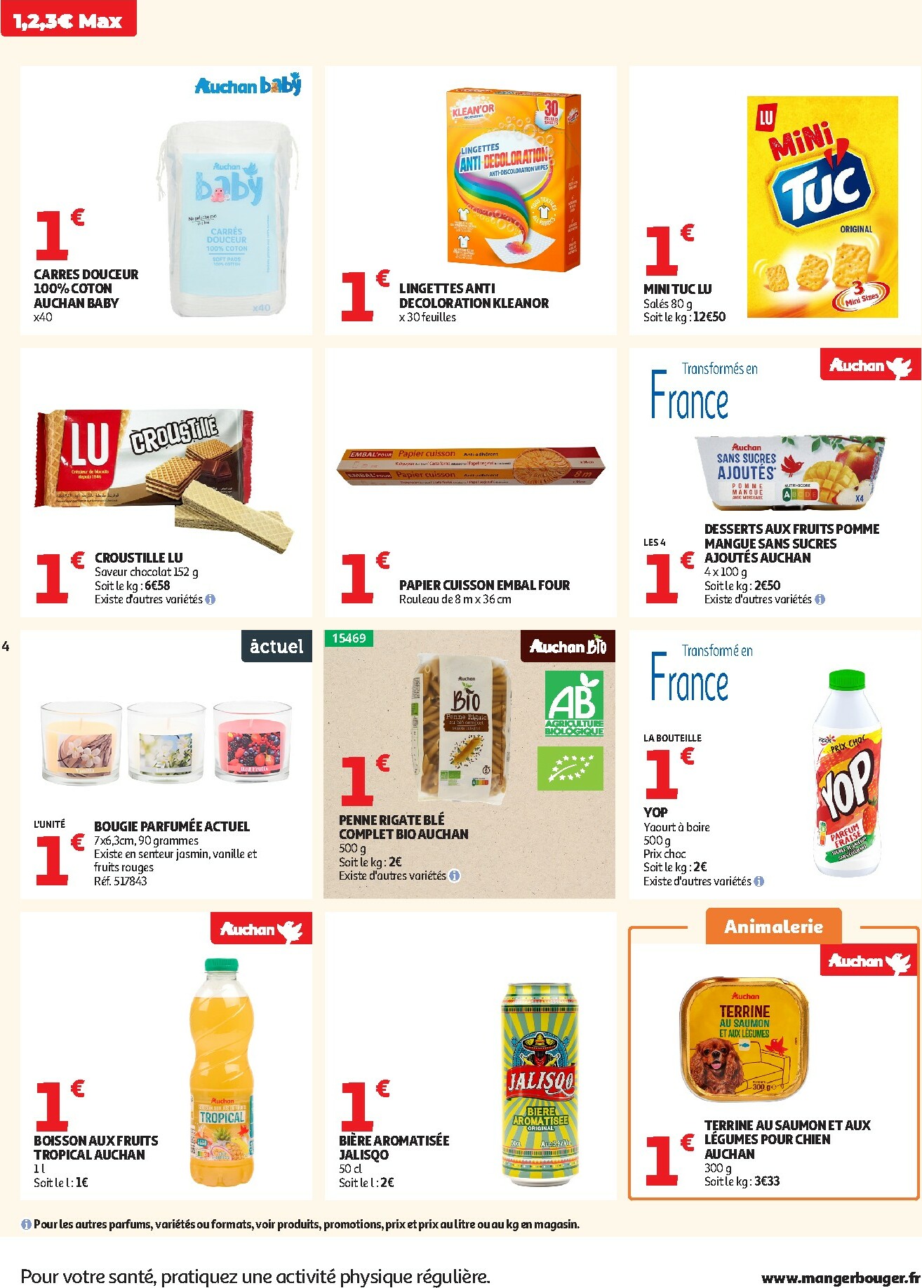 auchan - De Auchan Supermarché - Petits prix savoureux folder geldig vanaf 13/01 t/m 24/01 - page: 4